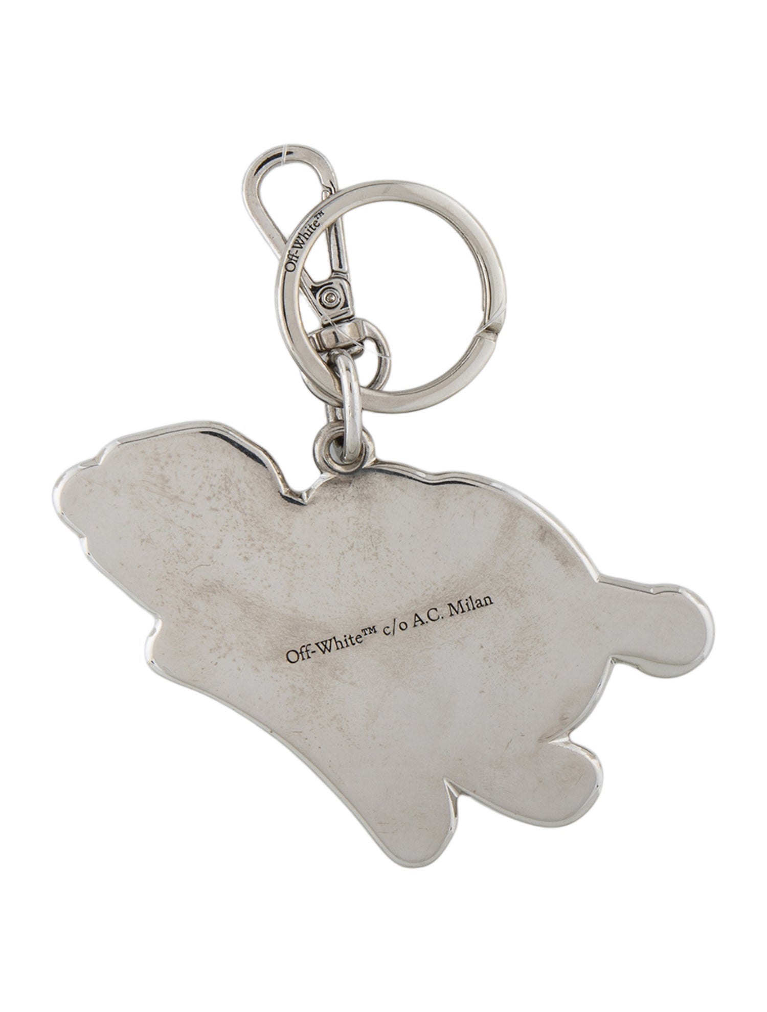 Off-White x A.C. Milan Keychain