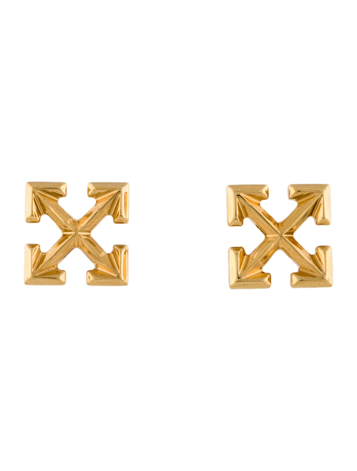 Off-White Mini Arrow Stud Earrings