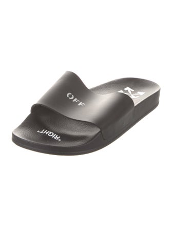 Off-White Logo Rubber Slides