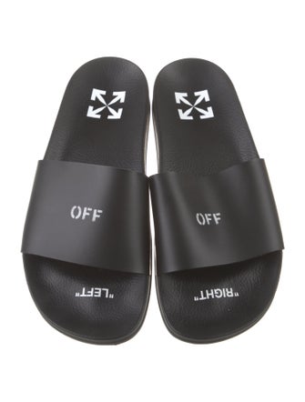 Off-White Logo Rubber Slides