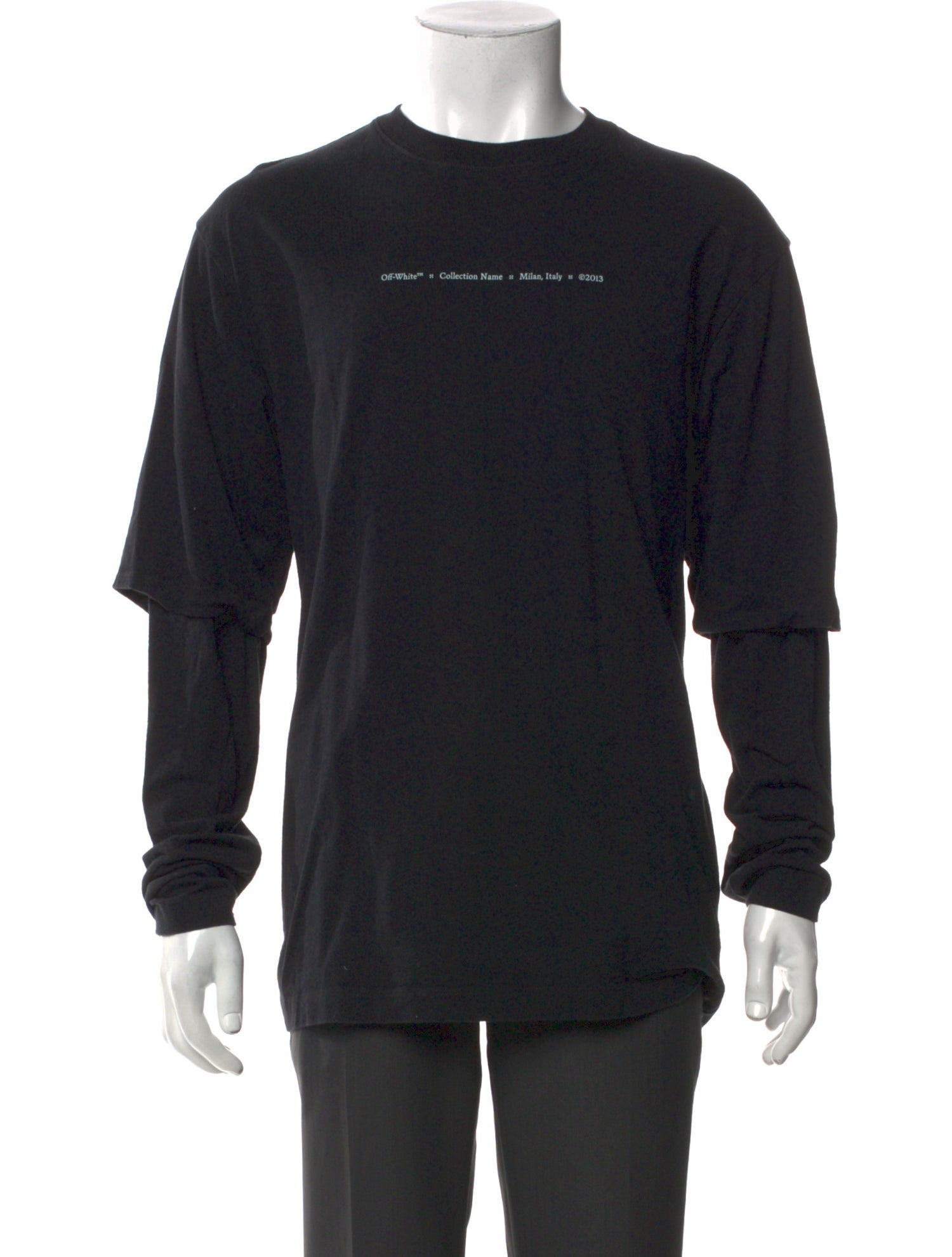 Off-White 2021 Graphic Print Henley