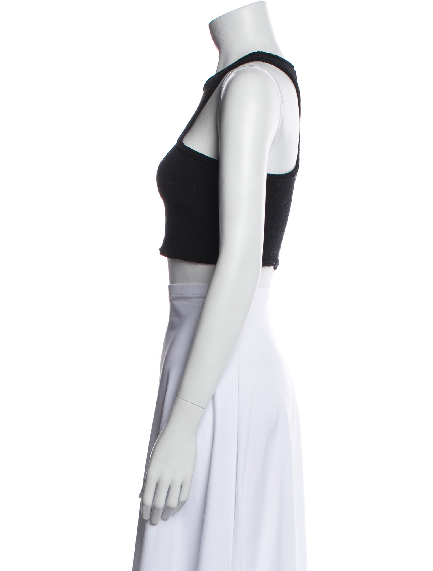 Off-White 2019 Scoop Neck Crop Top