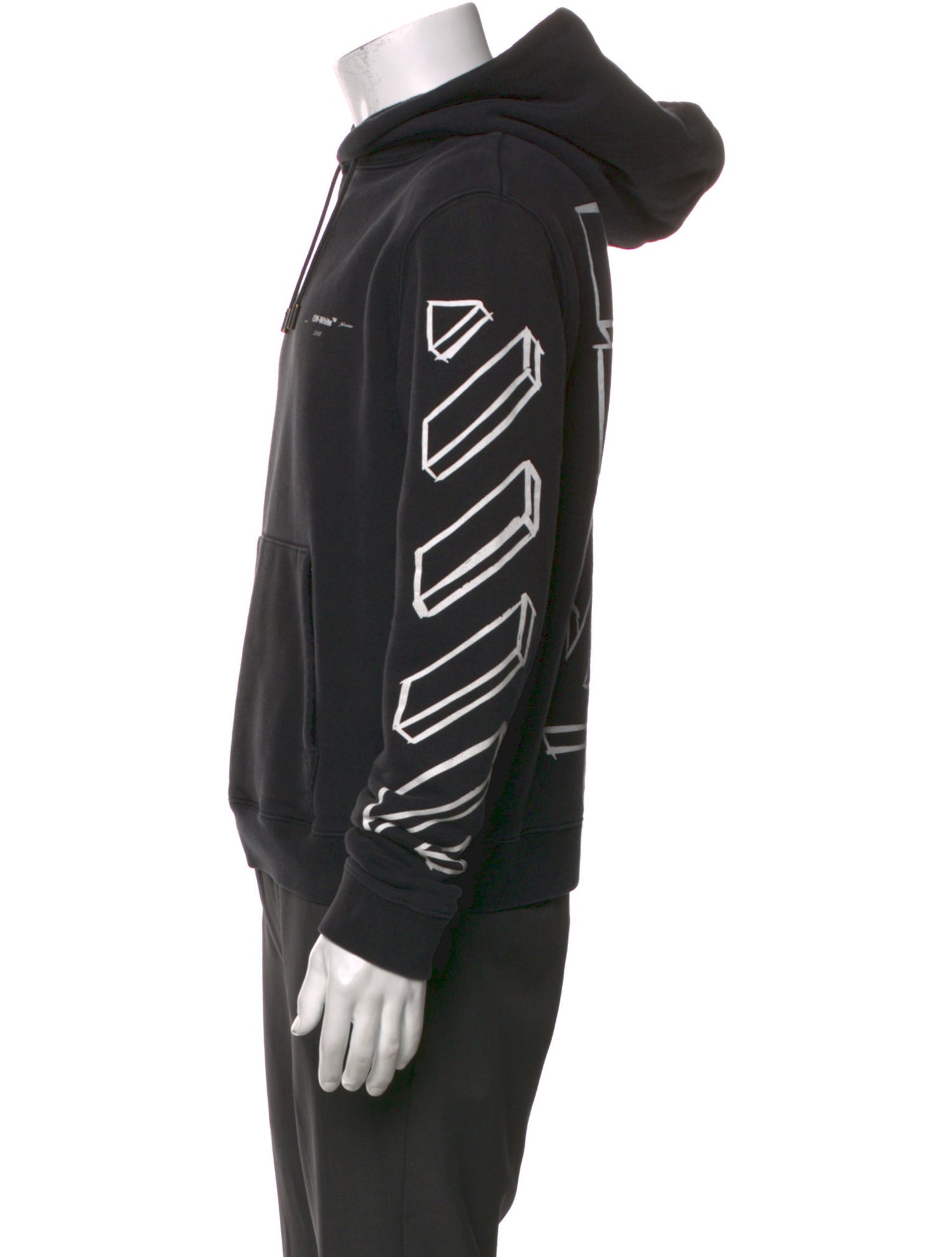 Off-White 2018 Graphic Print Hoodie