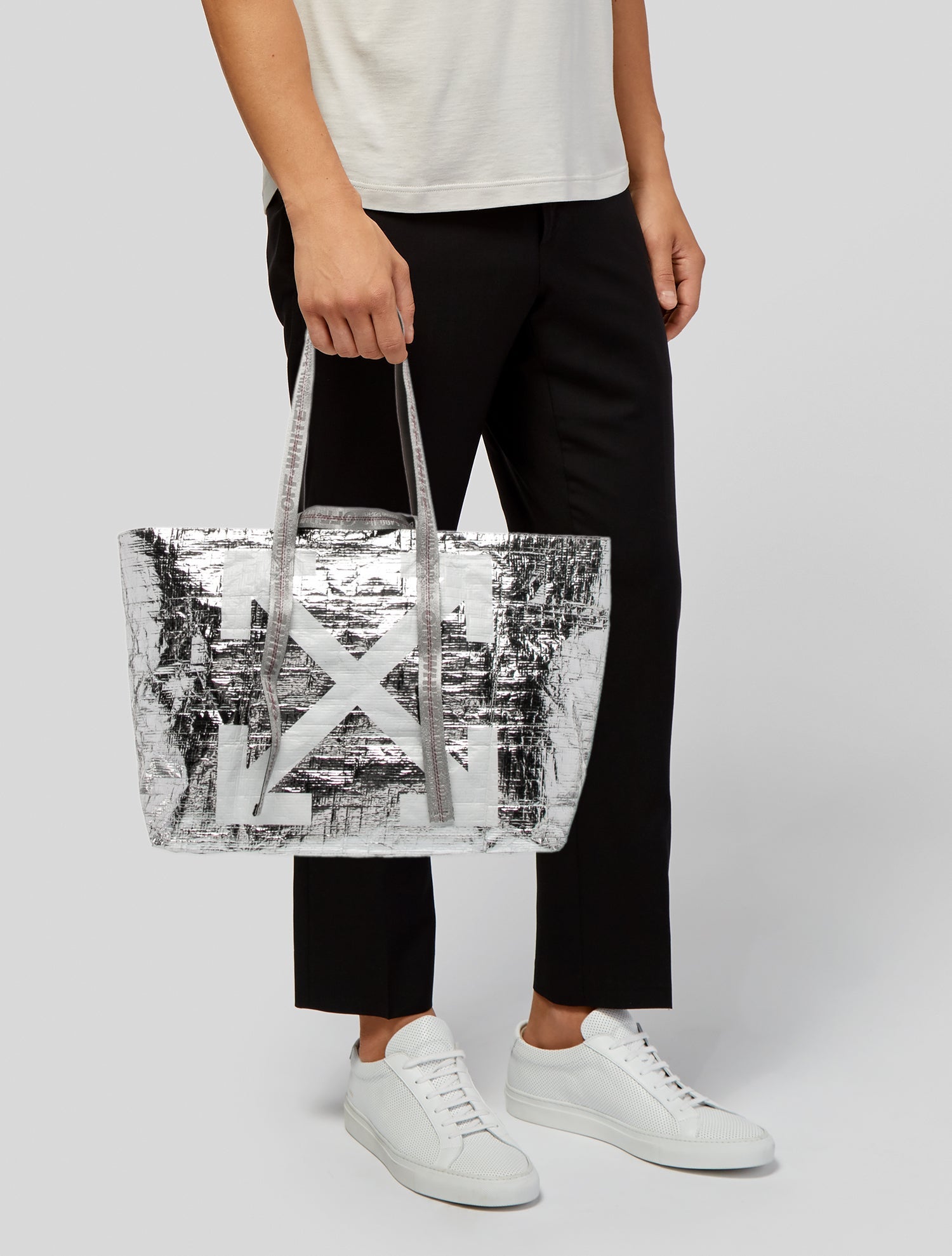 Off-White Nylon Tote