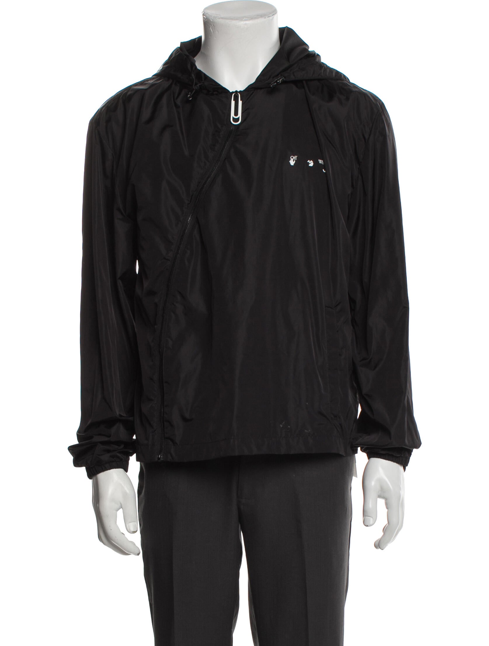 Off-White 2021 Signature Logo Windbreaker