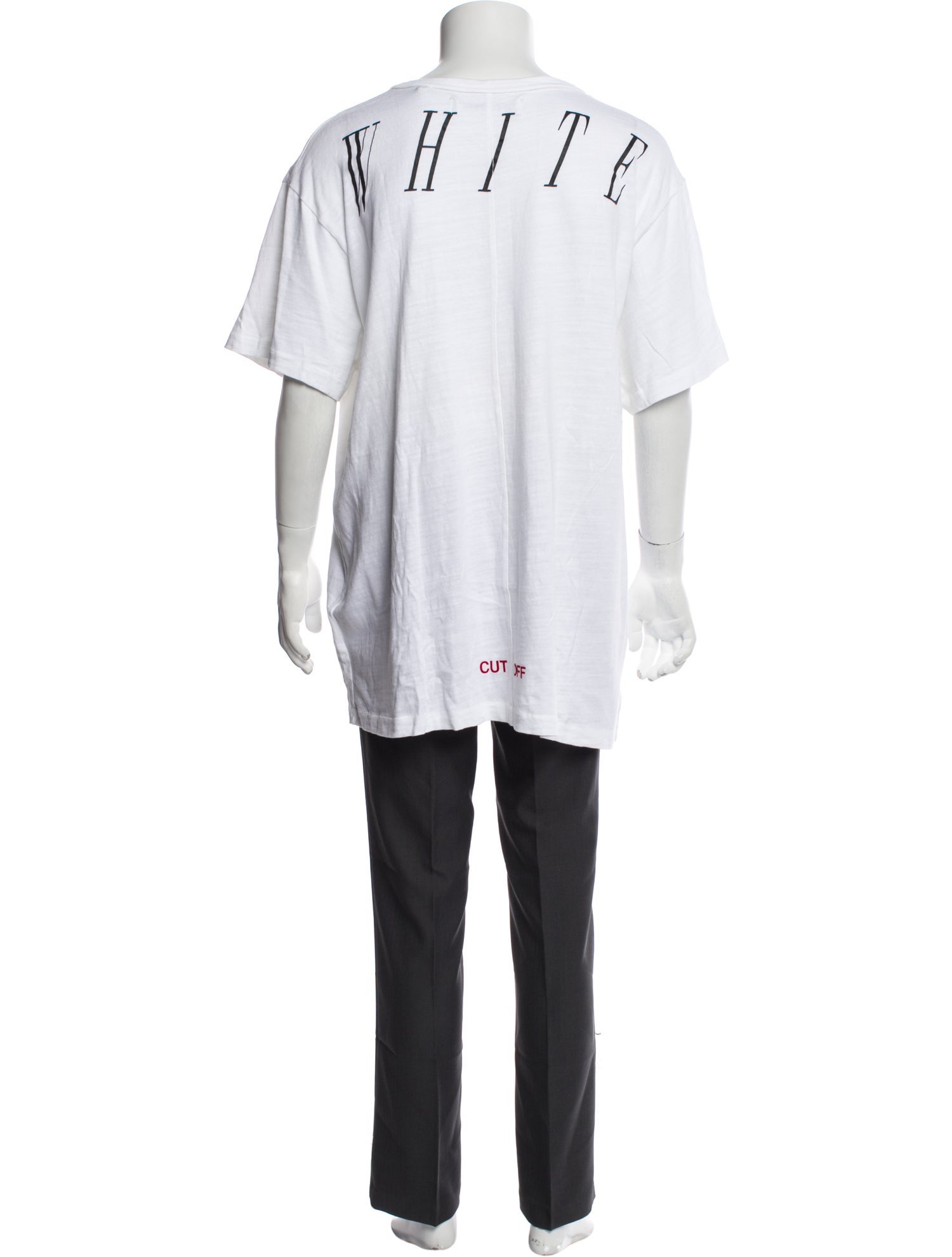 Off-White Graphic Print Crew Neck T-Shirt