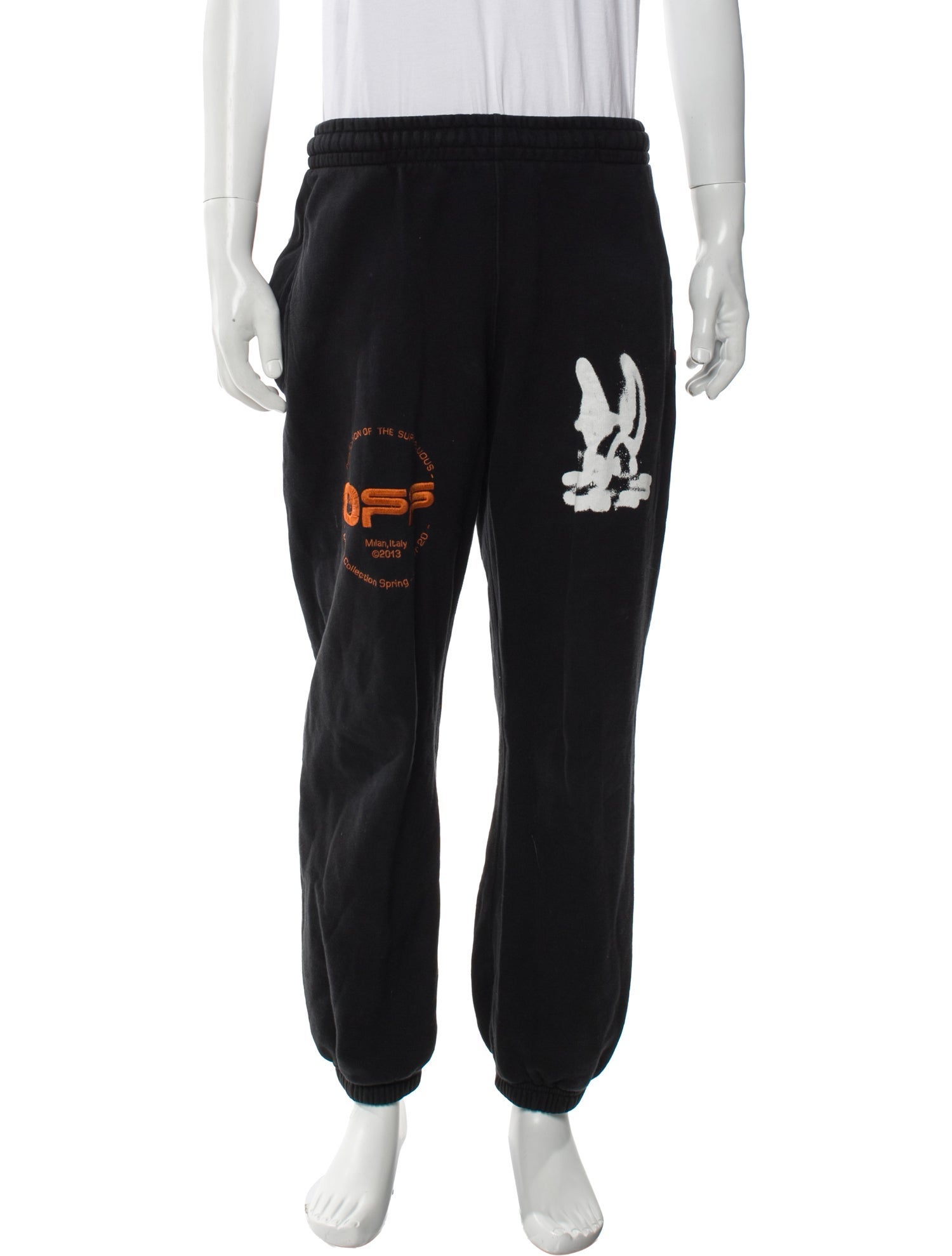 Off-White 2020 Graphic Print Lounge Bottoms