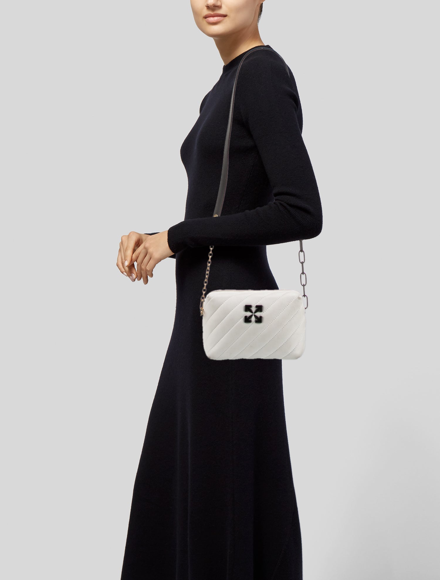 Off-White Leather Jackhammer Camera