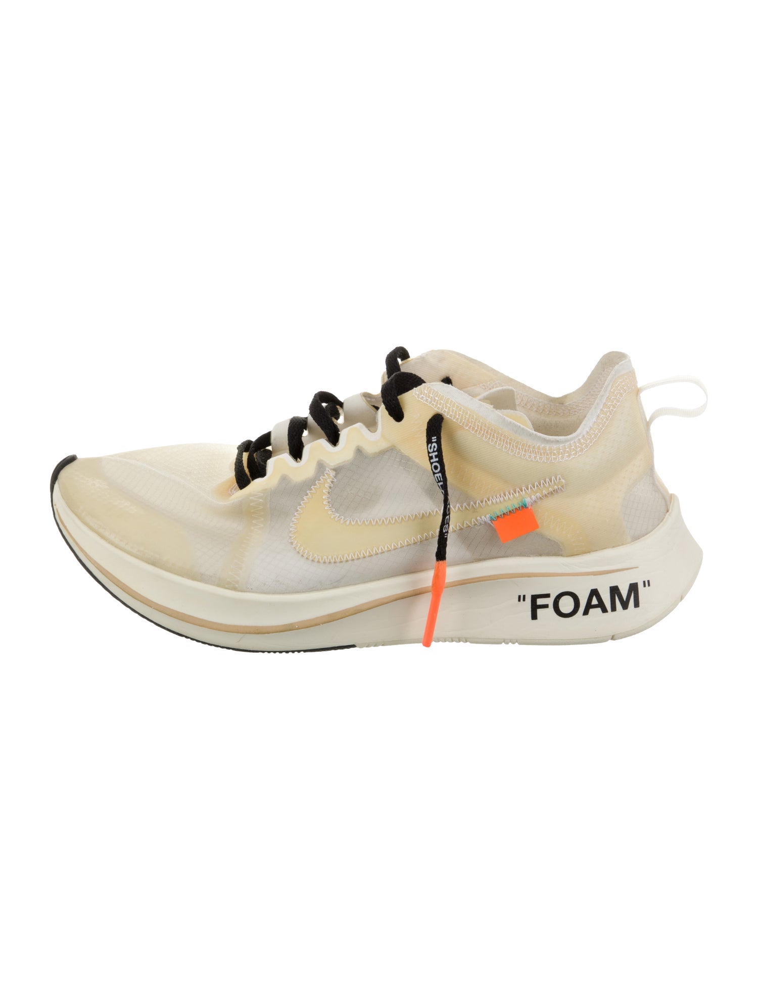 Off-White x Nike Zoom Fly 'The Ten' Athletic Sneakers