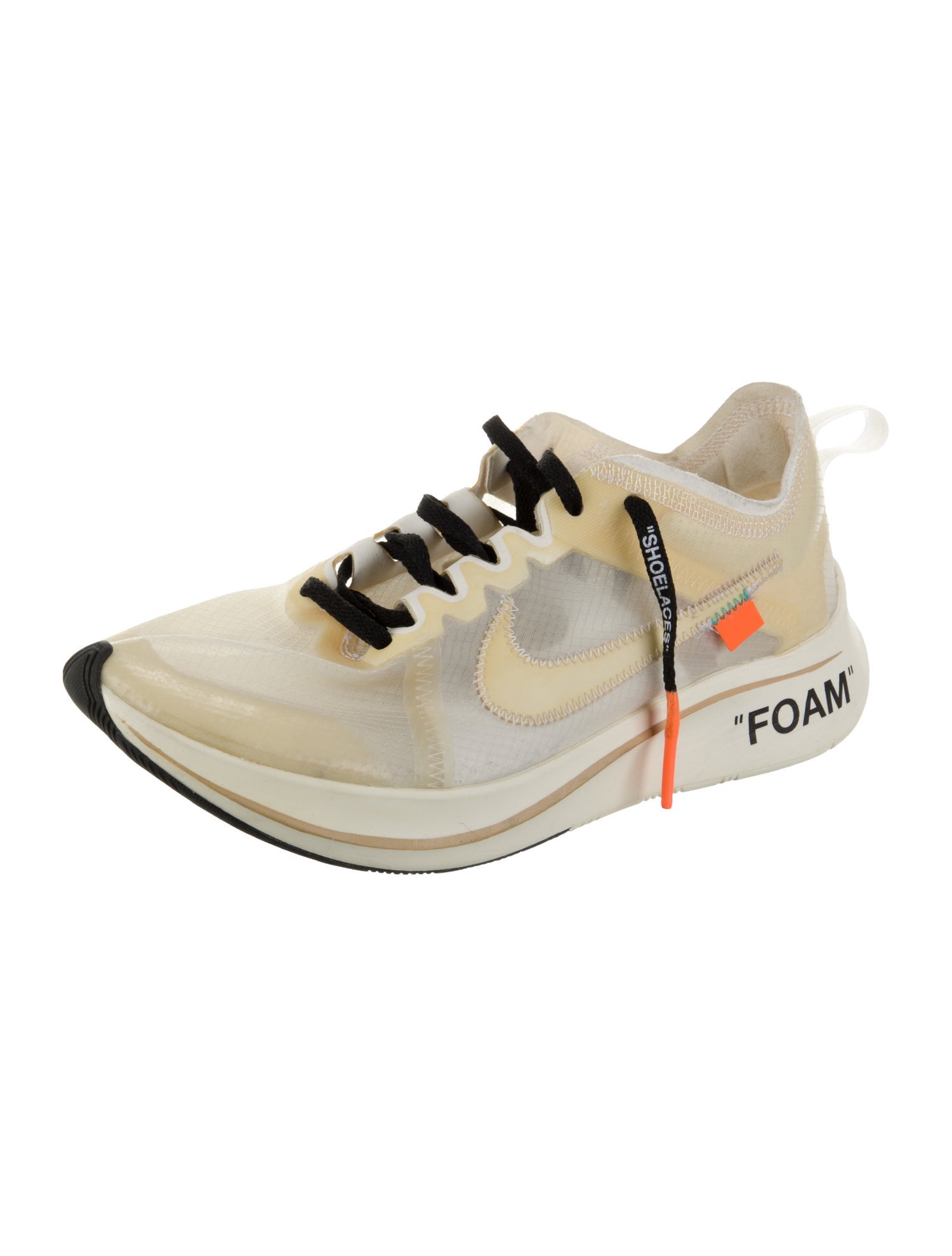 Off-White x Nike Zoom Fly 'The Ten' Athletic Sneakers