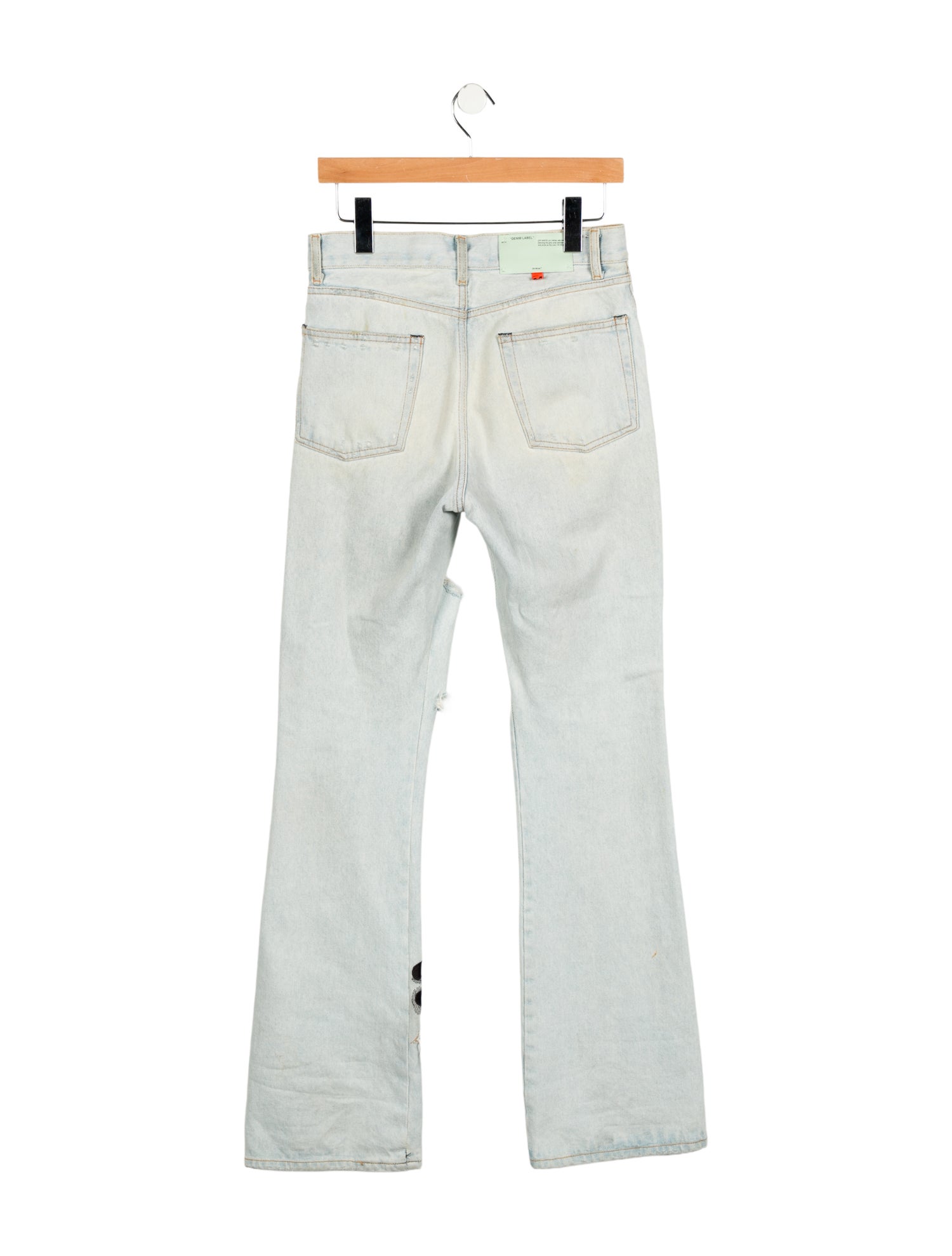 Off-White 2020 Wide Leg Jeans