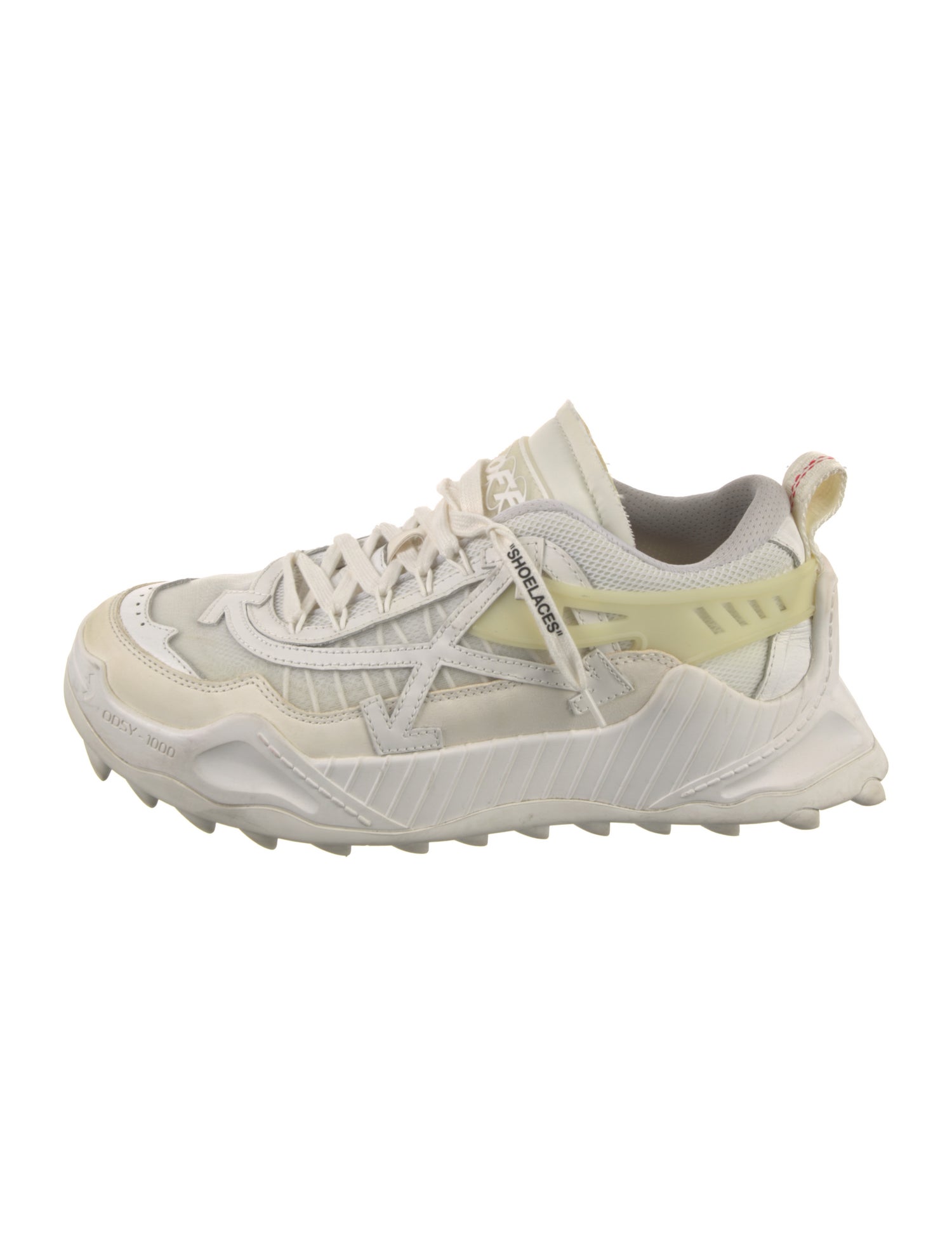 Off-White Odsy-1000 'White' Athletic Sneakers