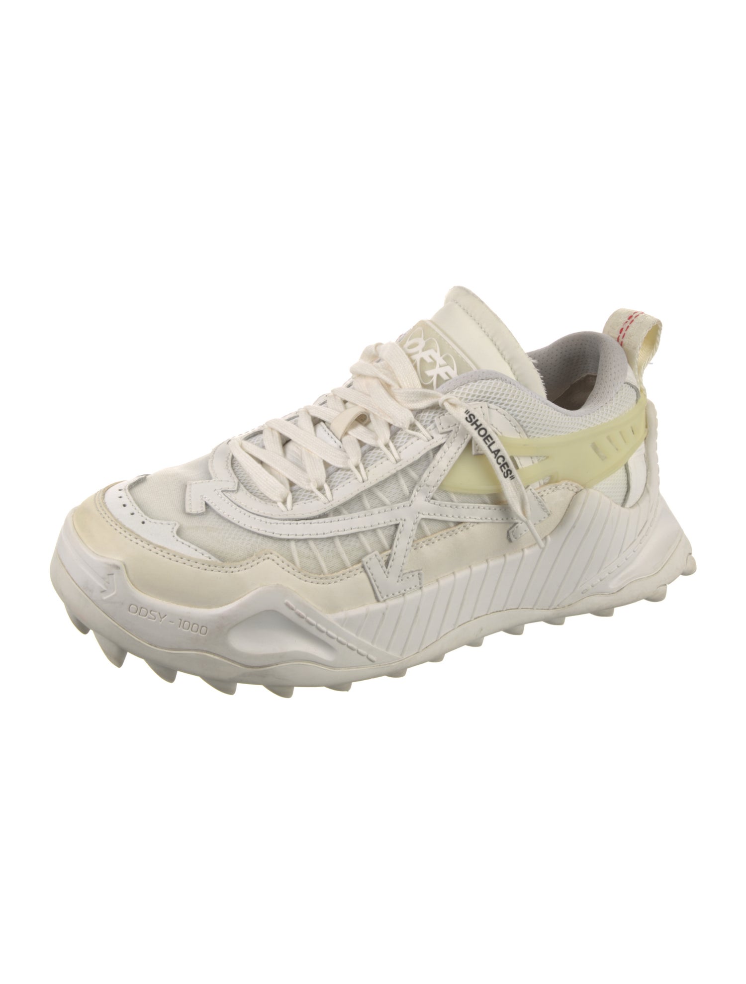 Off-White Odsy-1000 'White' Athletic Sneakers