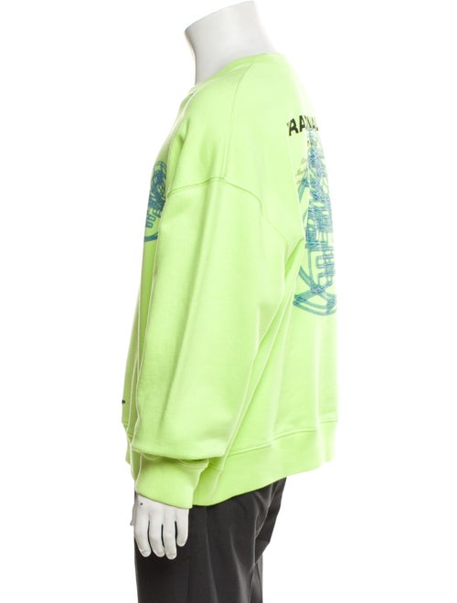 Off-White Graphic Print Crew Neck Pullover