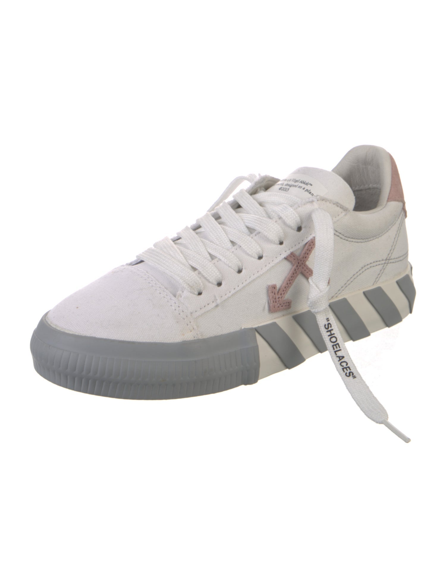 Off-White Vulc 'White Grey' Sneakers