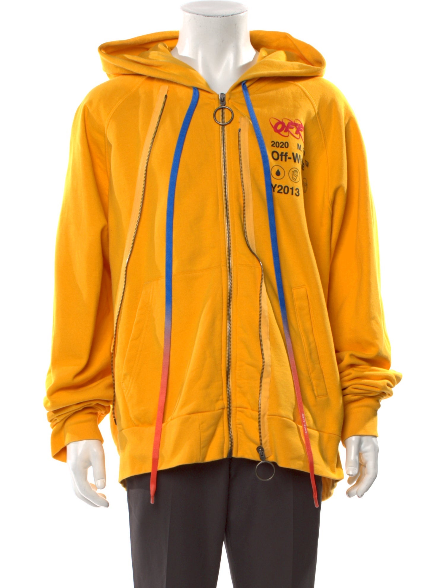 Off-White 2019 Graphic Print Hoodie