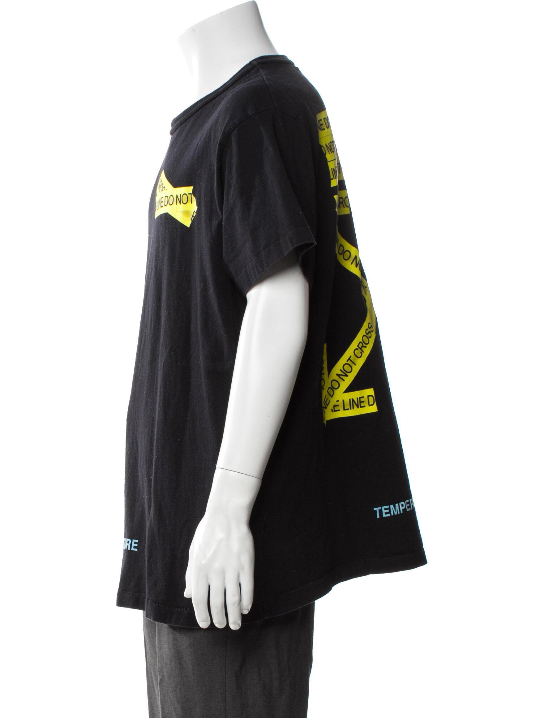 Off-White Graphic Print Crew Neck T-Shirt