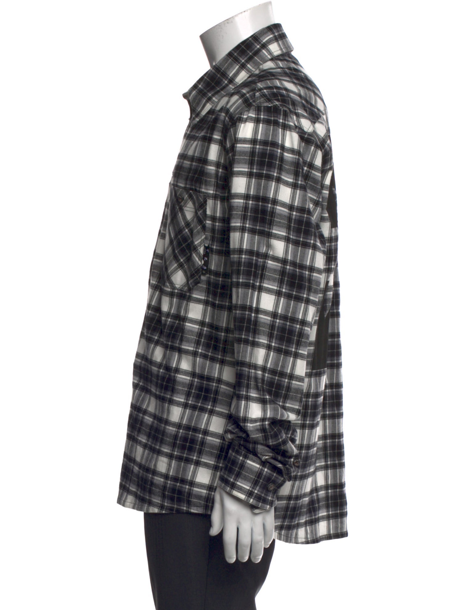 Off-White 2021 Plaid Print Shirt w/ Tags