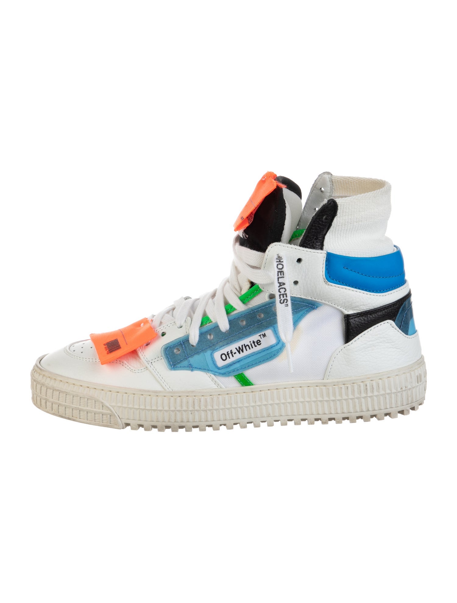 Off-White Off-Court 3.0 'White Blue Green' Sneakers