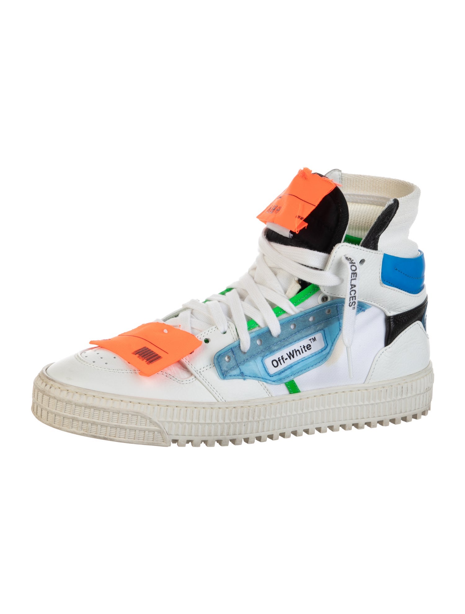 Off-White Off-Court 3.0 'White Blue Green' Sneakers
