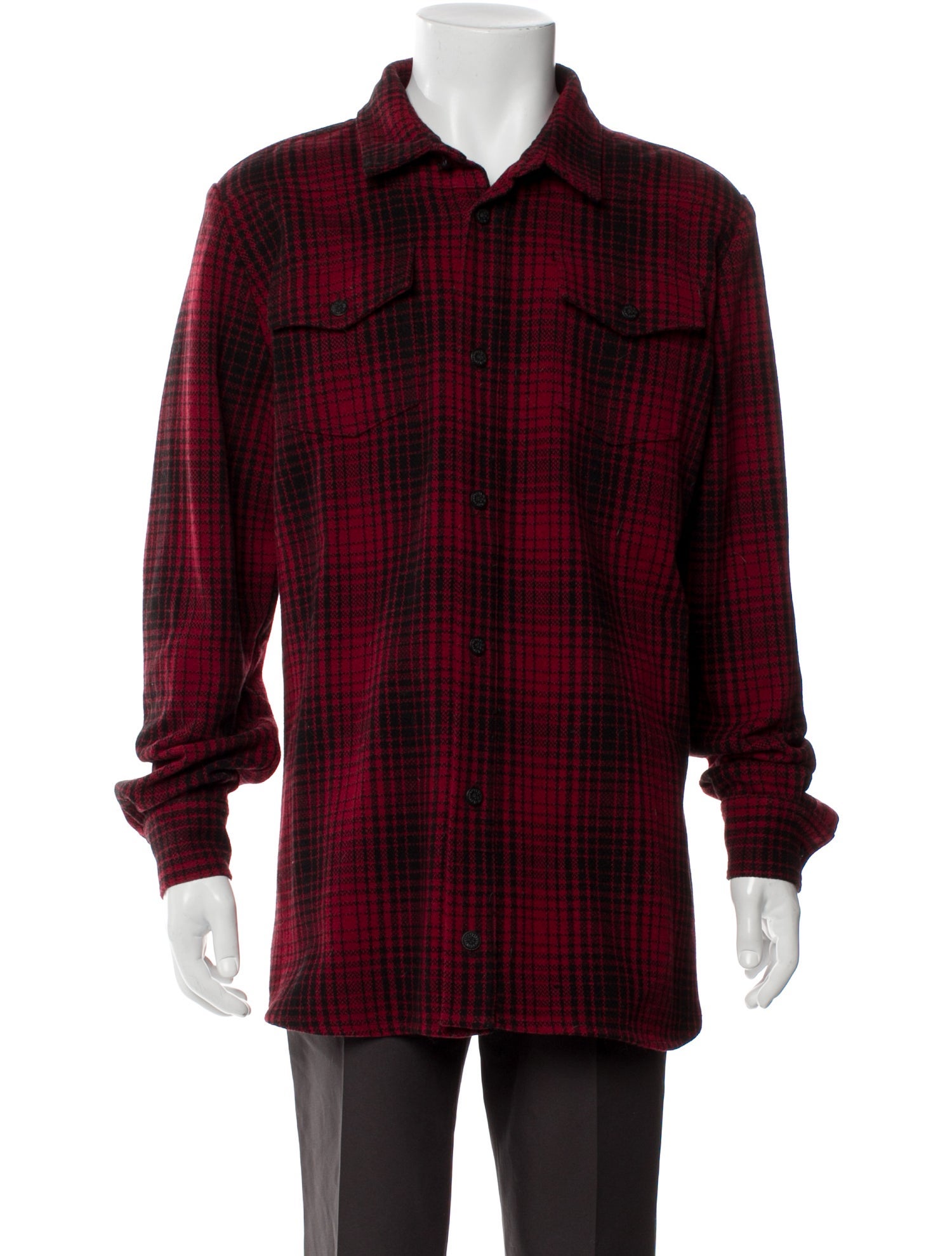 Off-White 2014-2015 Plaid Print Shirt