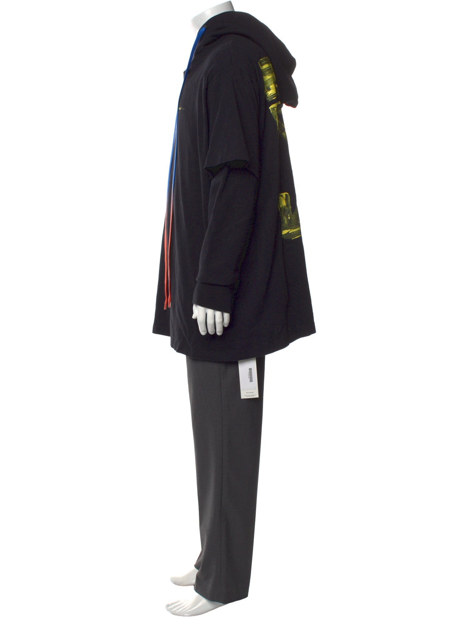 Off-White Mock Neck Long Sleeve Cardigan