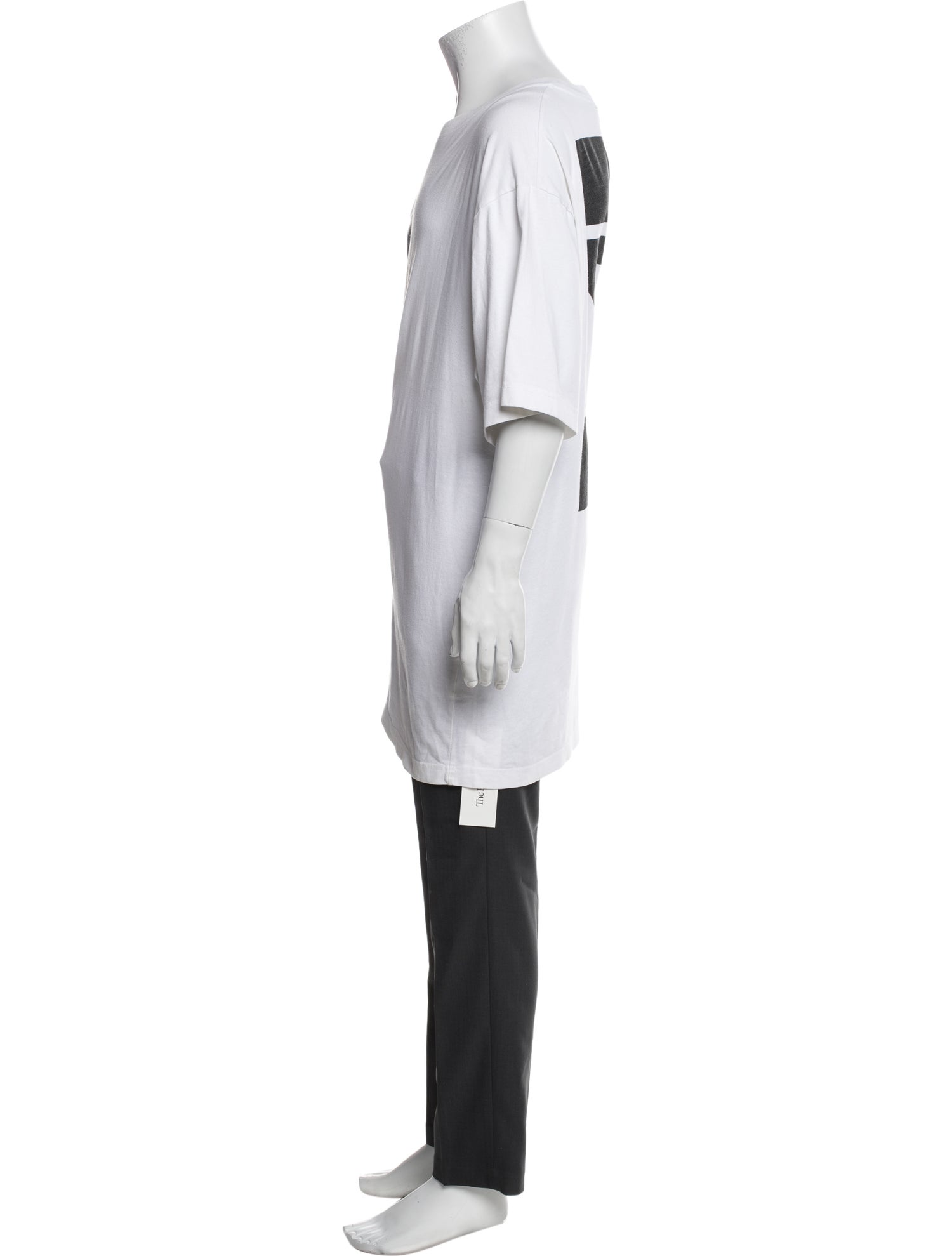 Off-White Graphic Print Crew Neck T-Shirt