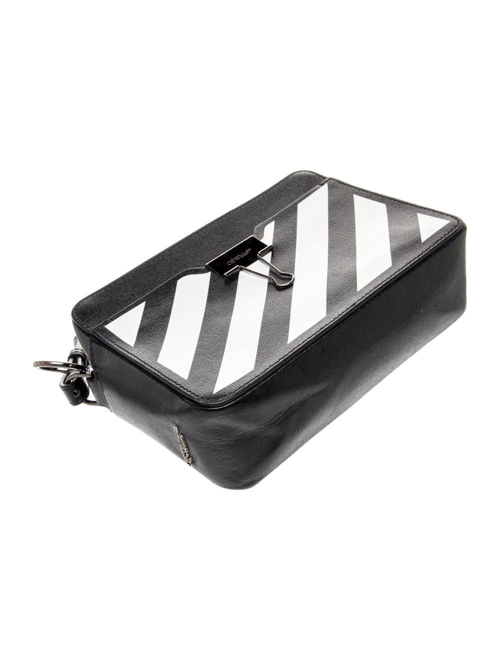 Off-White Leather Diagonal Binder - image 5