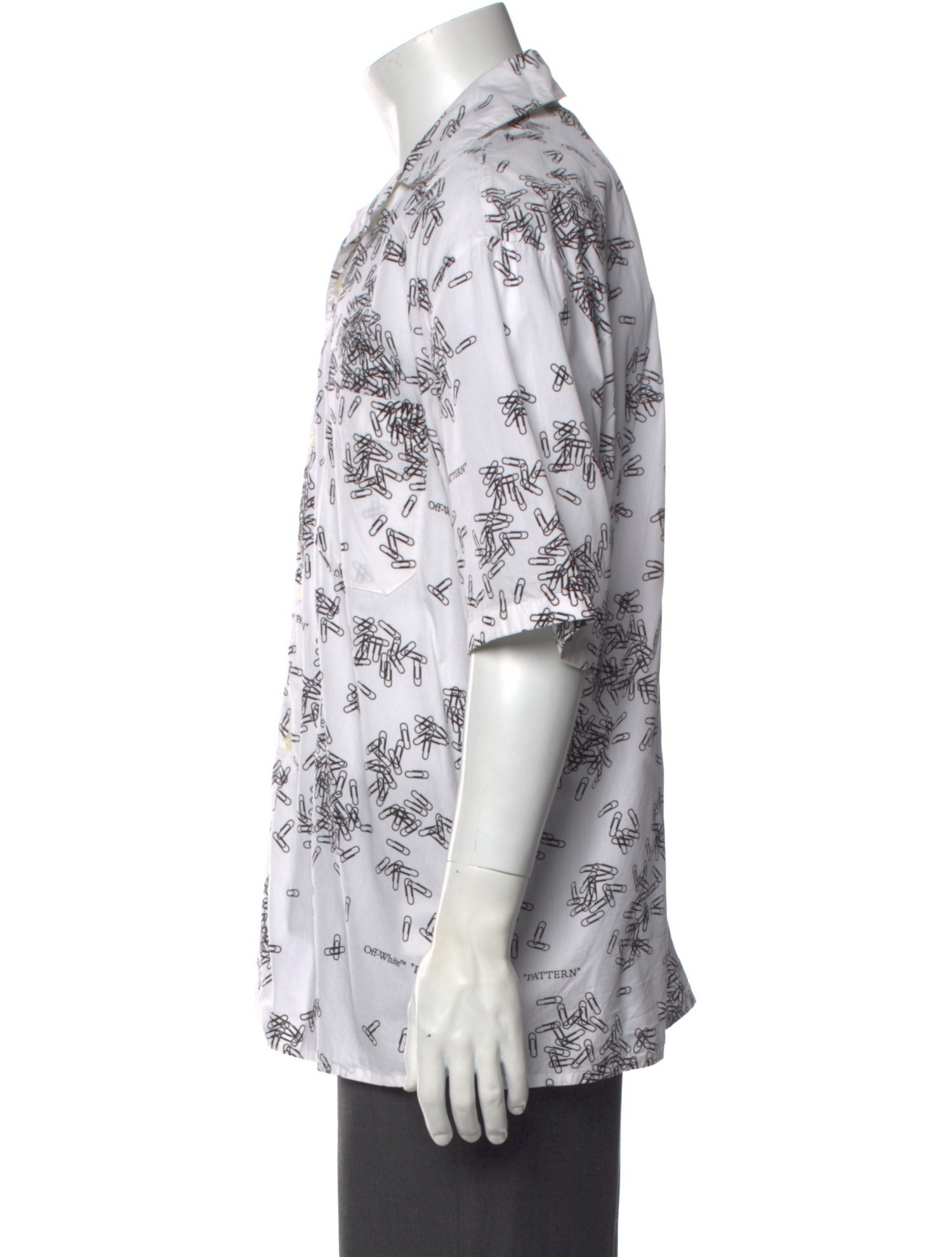 Off-White 2020 Floral Print Shirt