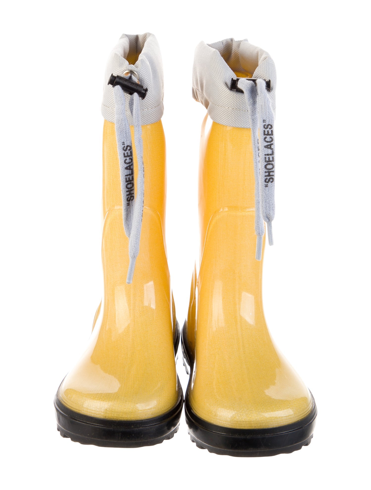 Off-White 'For Playing;' Rain Boots