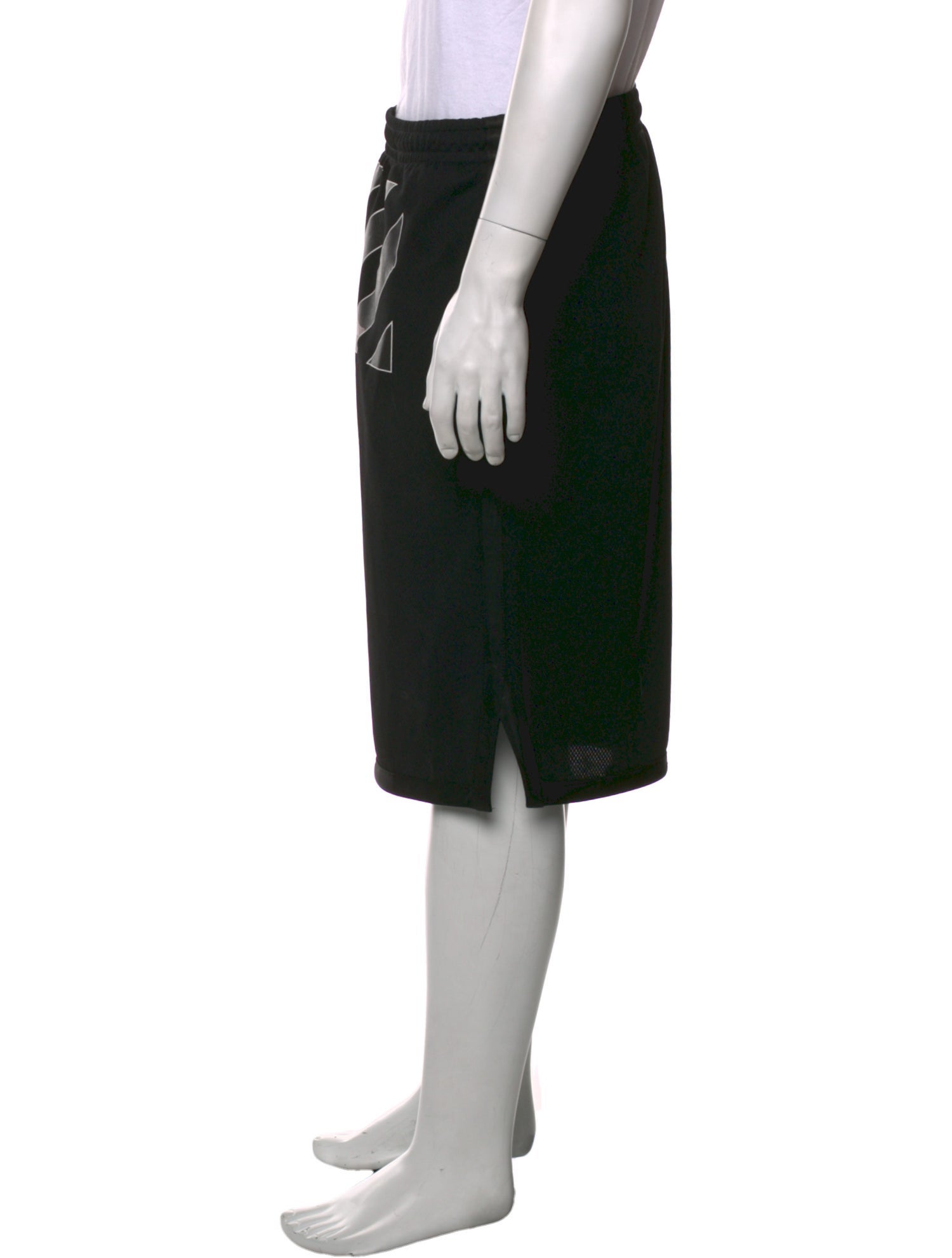 Off-White Graphic Print Jogger Shorts w/ Tags