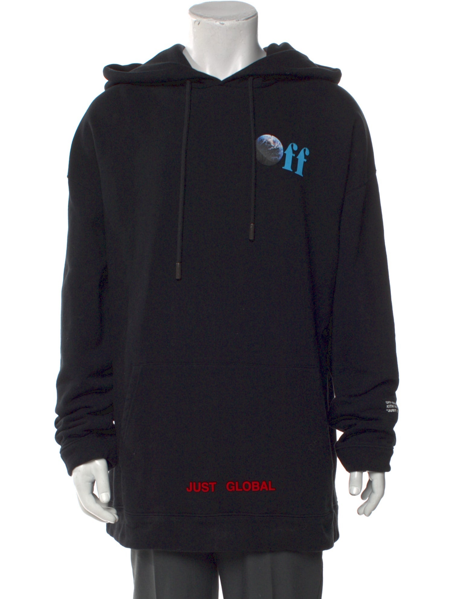 Off-White 2017 Signature Logo Hoodie