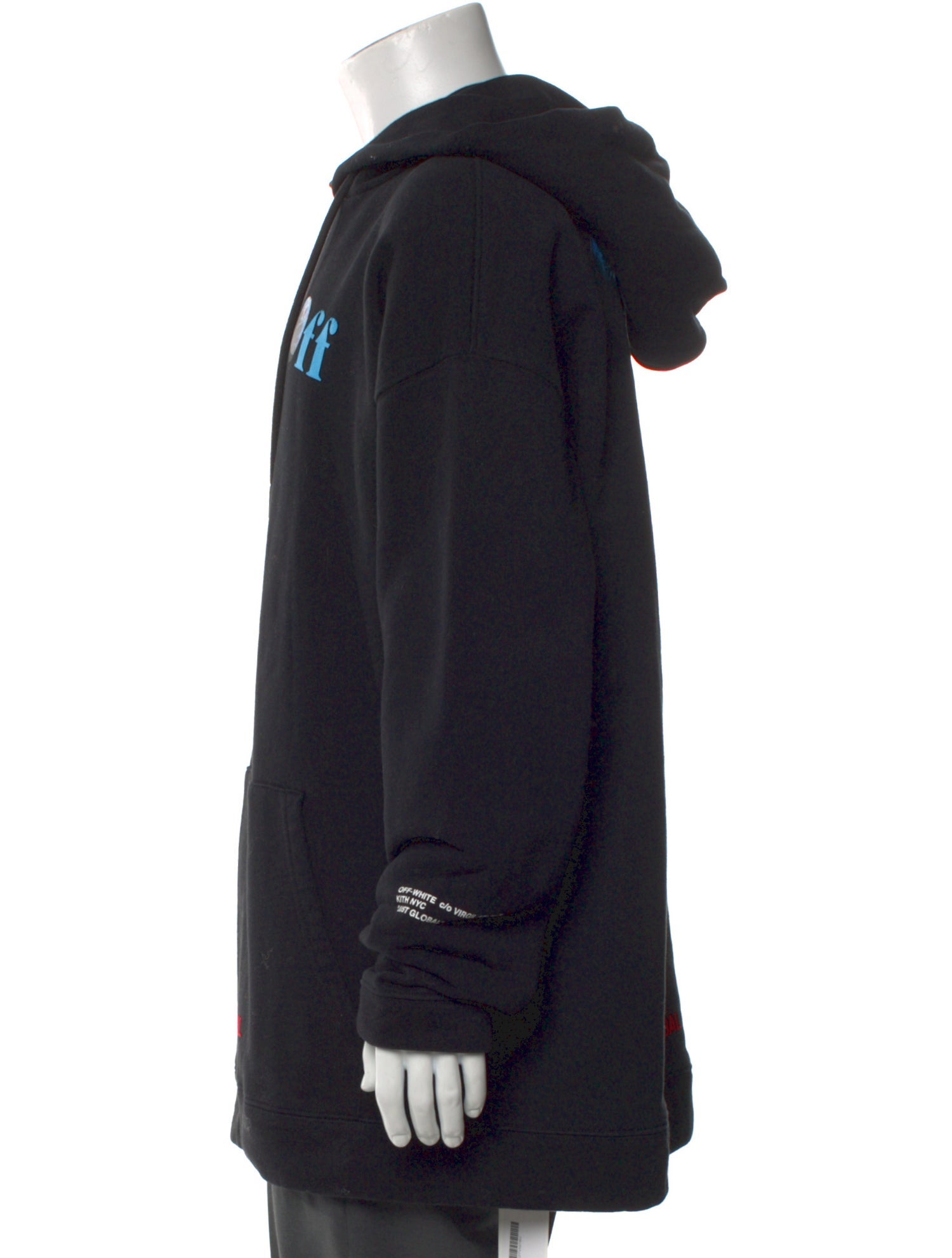 Off-White 2017 Signature Logo Hoodie