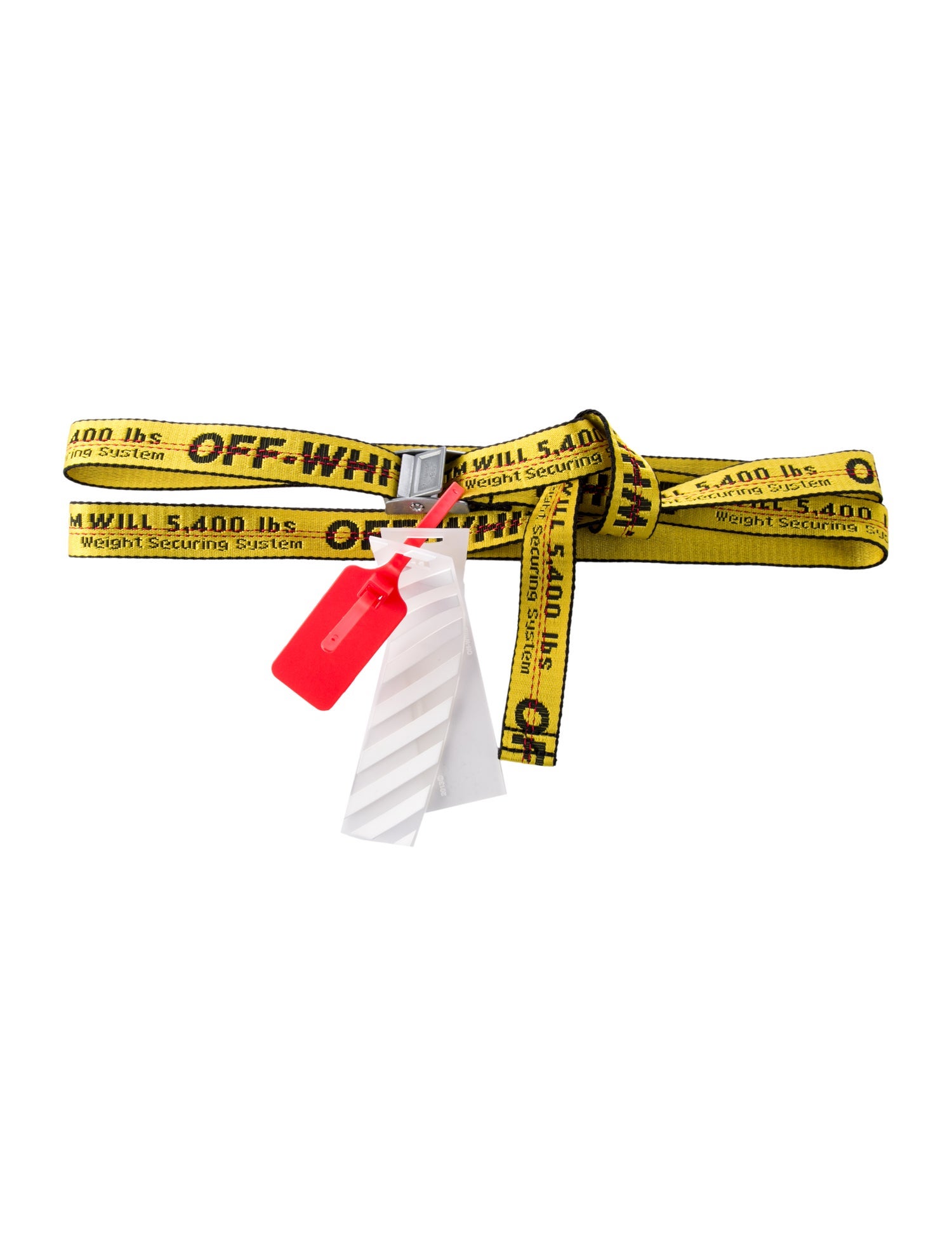 Off-White Industrial Skinny Waist Belt w/ Tags