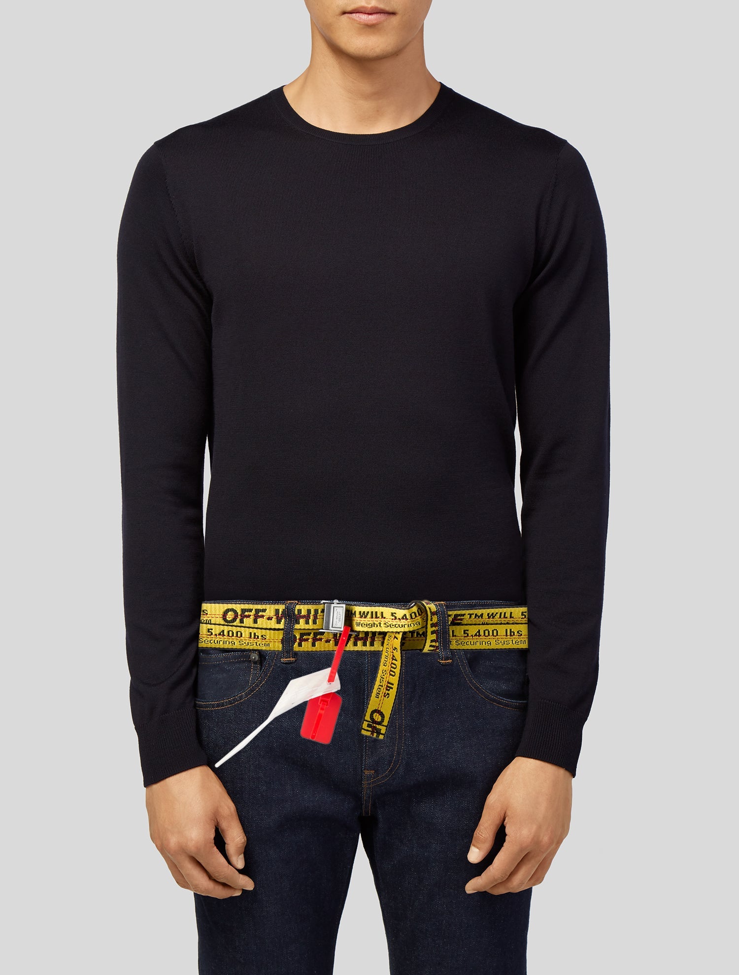 Off-White Industrial Skinny Waist Belt w/ Tags
