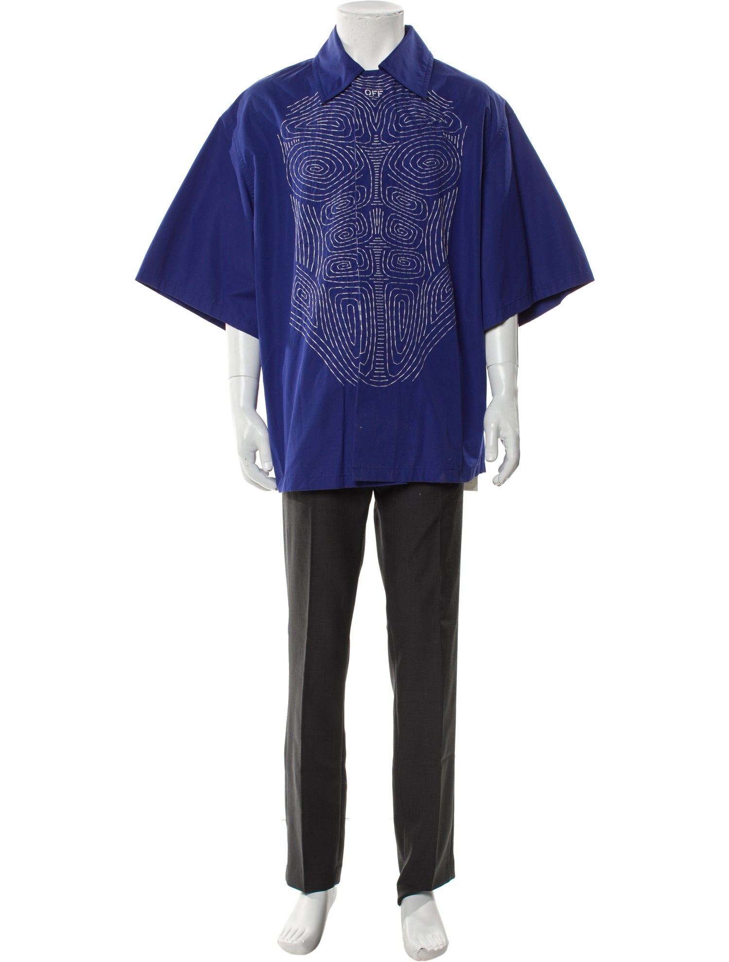 Off-White 2023 Signature Logo Shirt