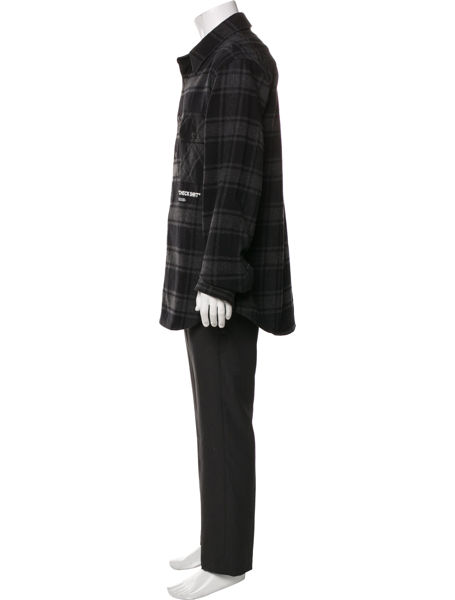 Off-White 2018 "Check Shirt" Shirt