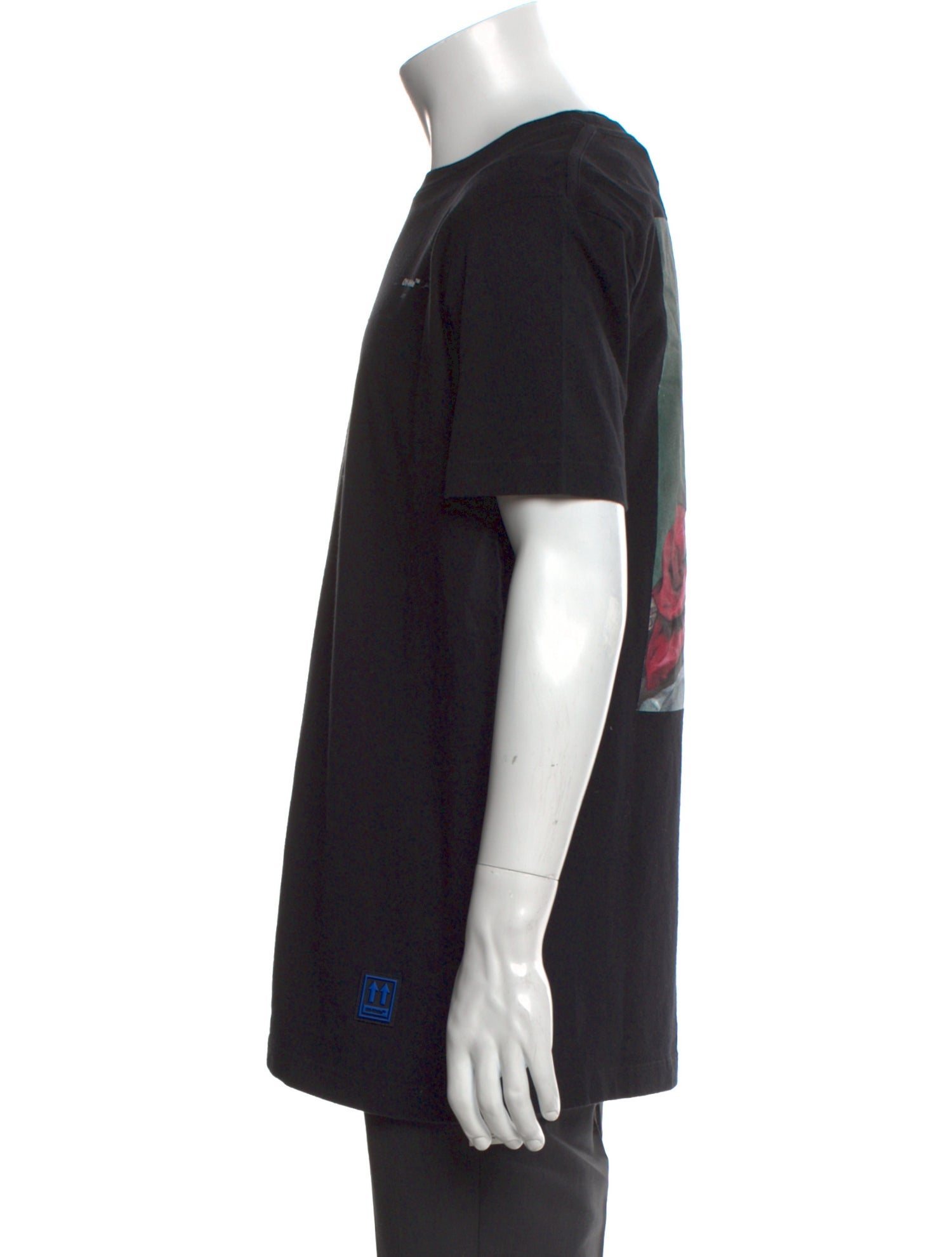 Off-White Graphic Print Crew Neck T-Shirt