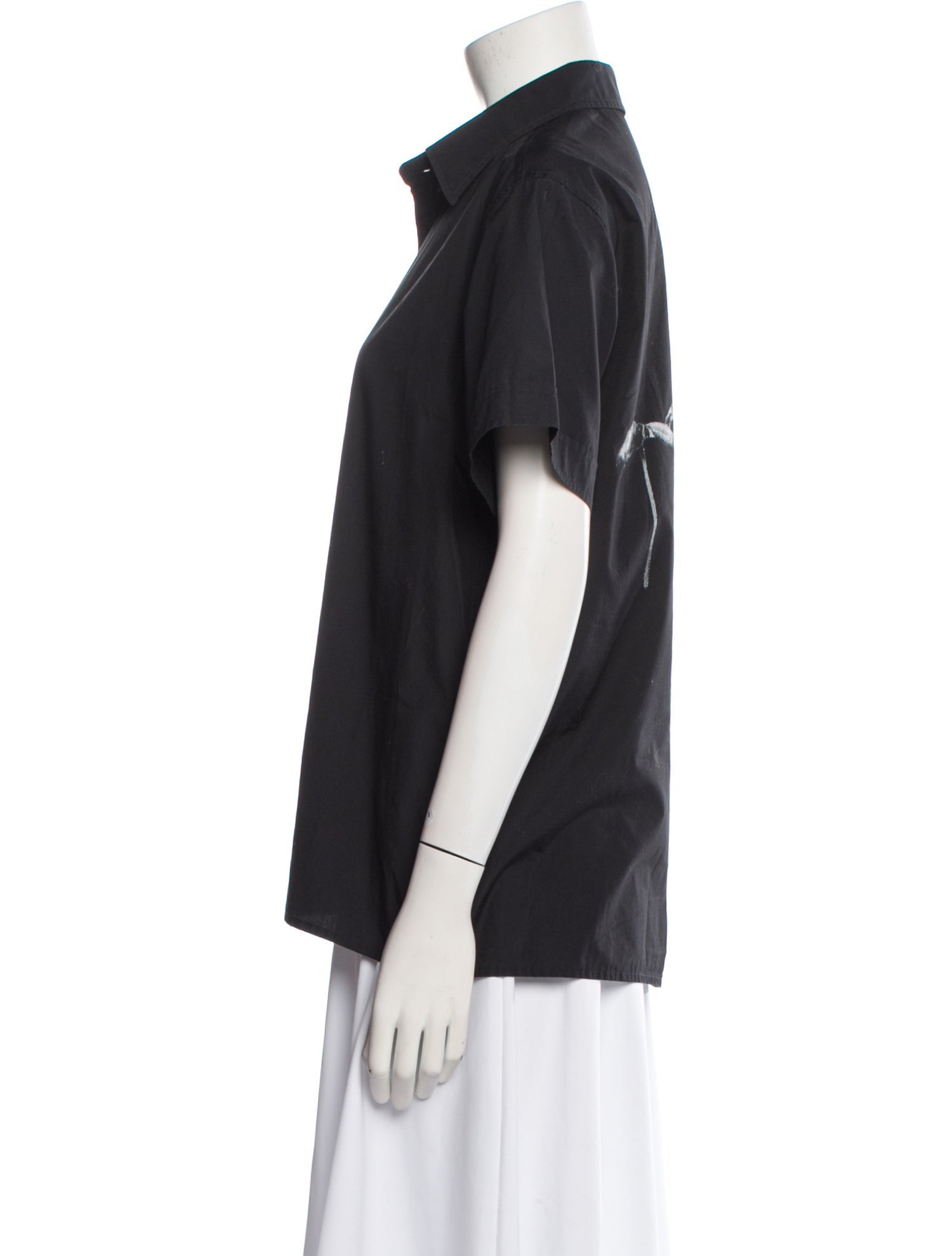 Off-White 2017 Scorpion Button-Up Top