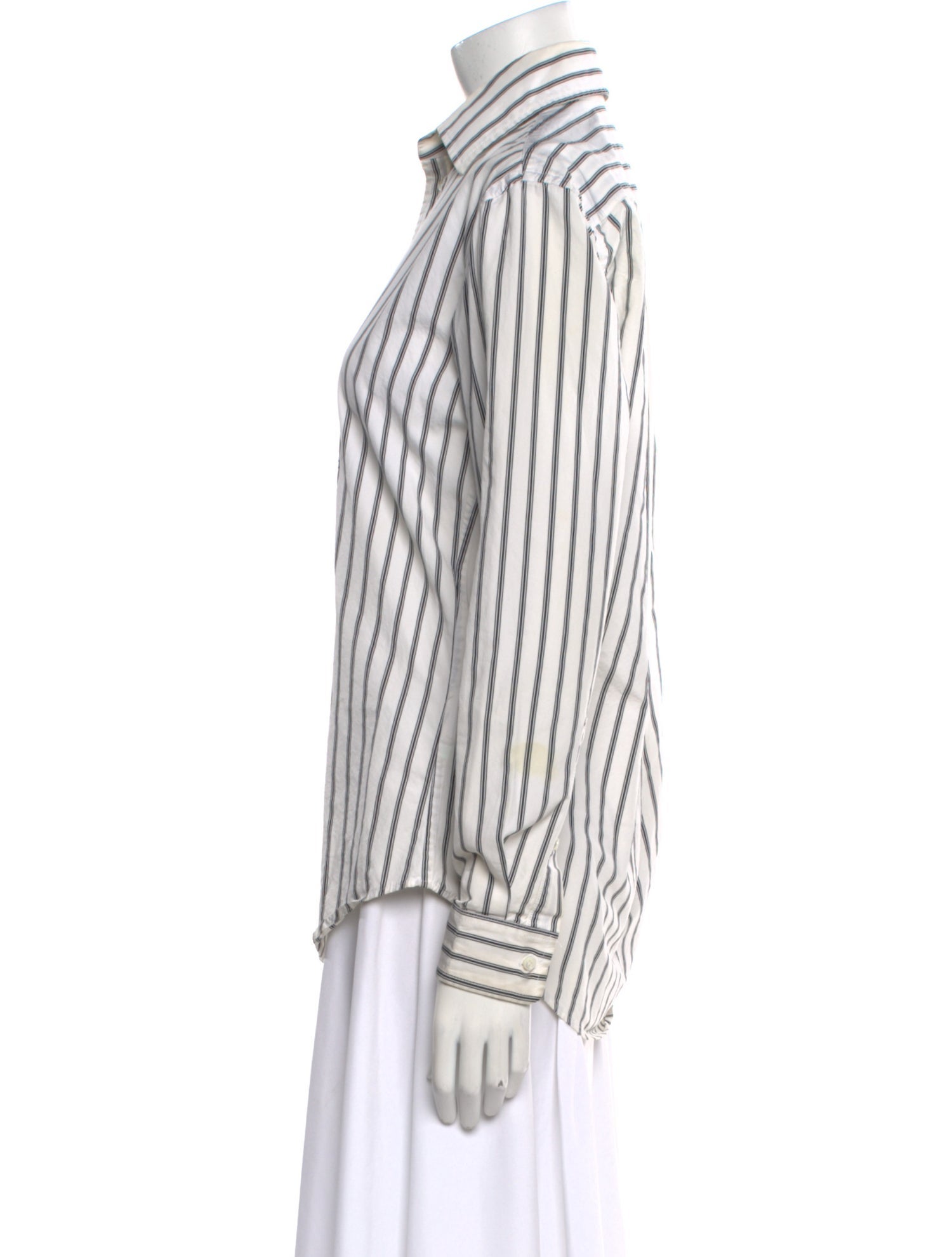 Off-White 2018 Striped Button-Up Top