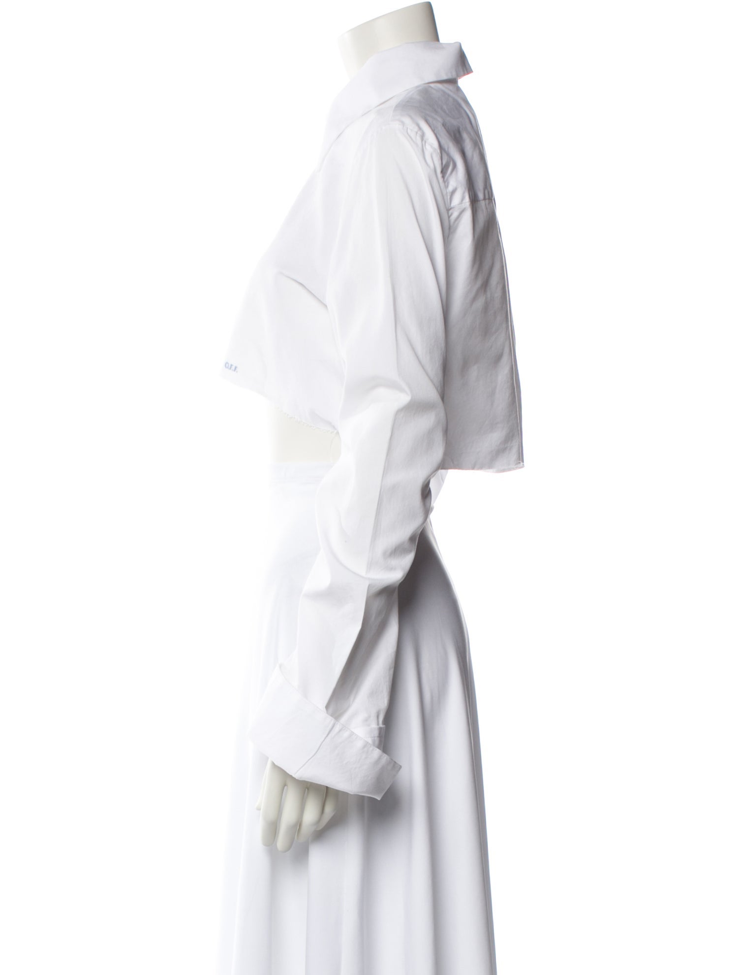 Off-White 2017 Logo Crop Top