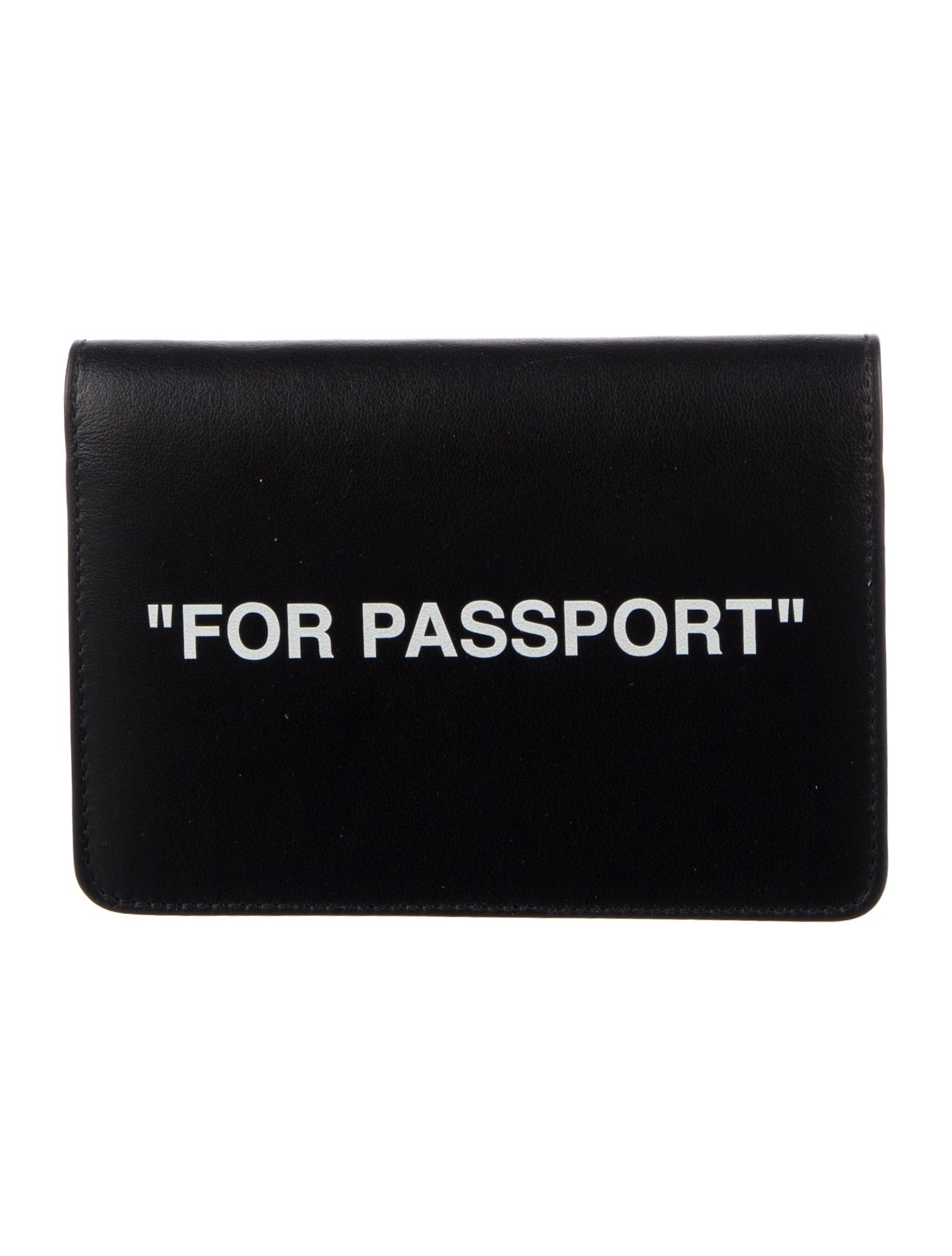 Off-White Passport Holder