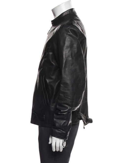 Off-White 2019 Leather Moto Jacket