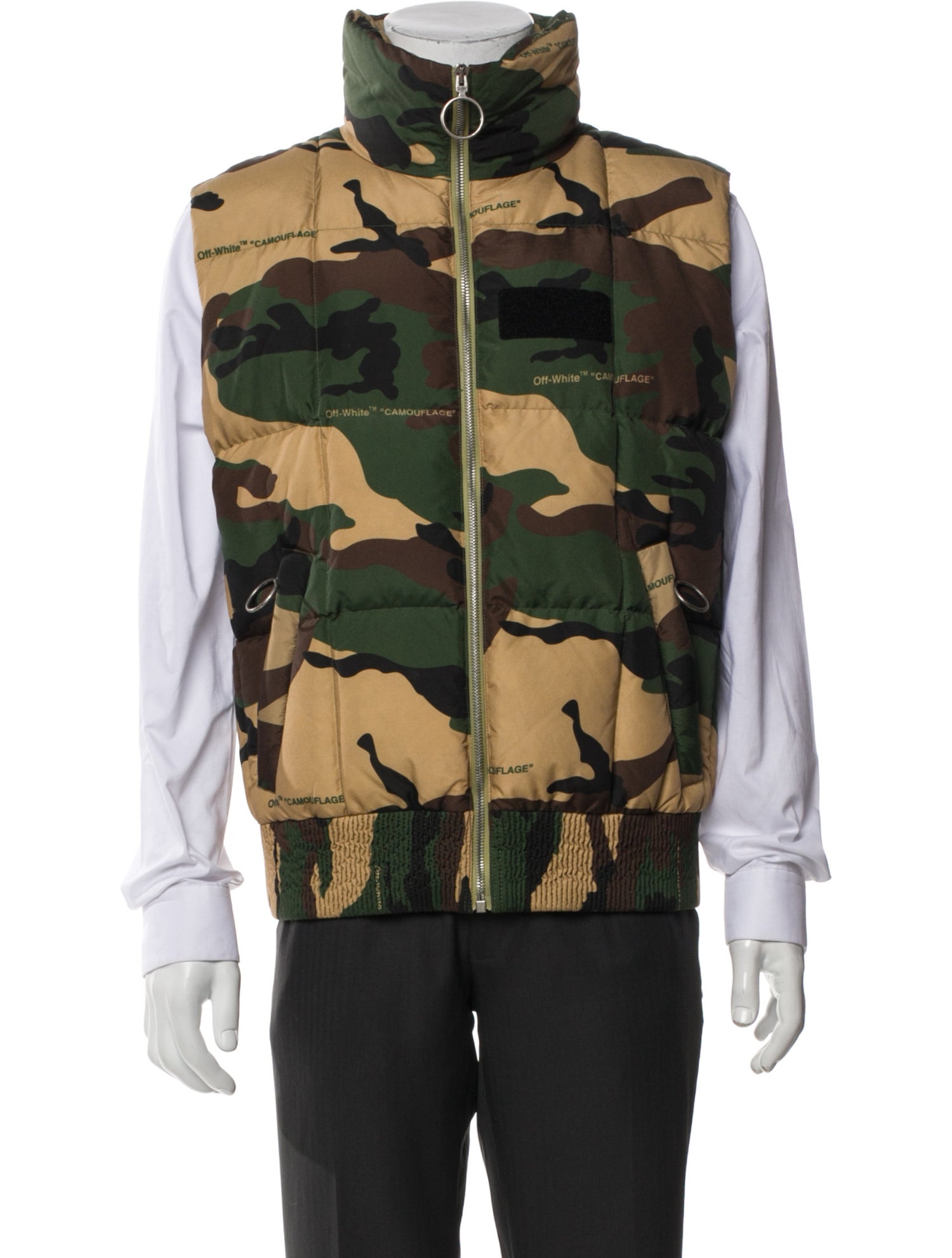 Off-White 2018 Camouflage Print Vest