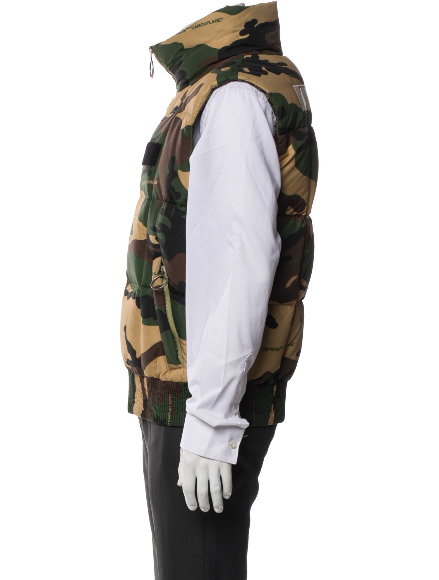 Off-White 2018 Camouflage Print Vest