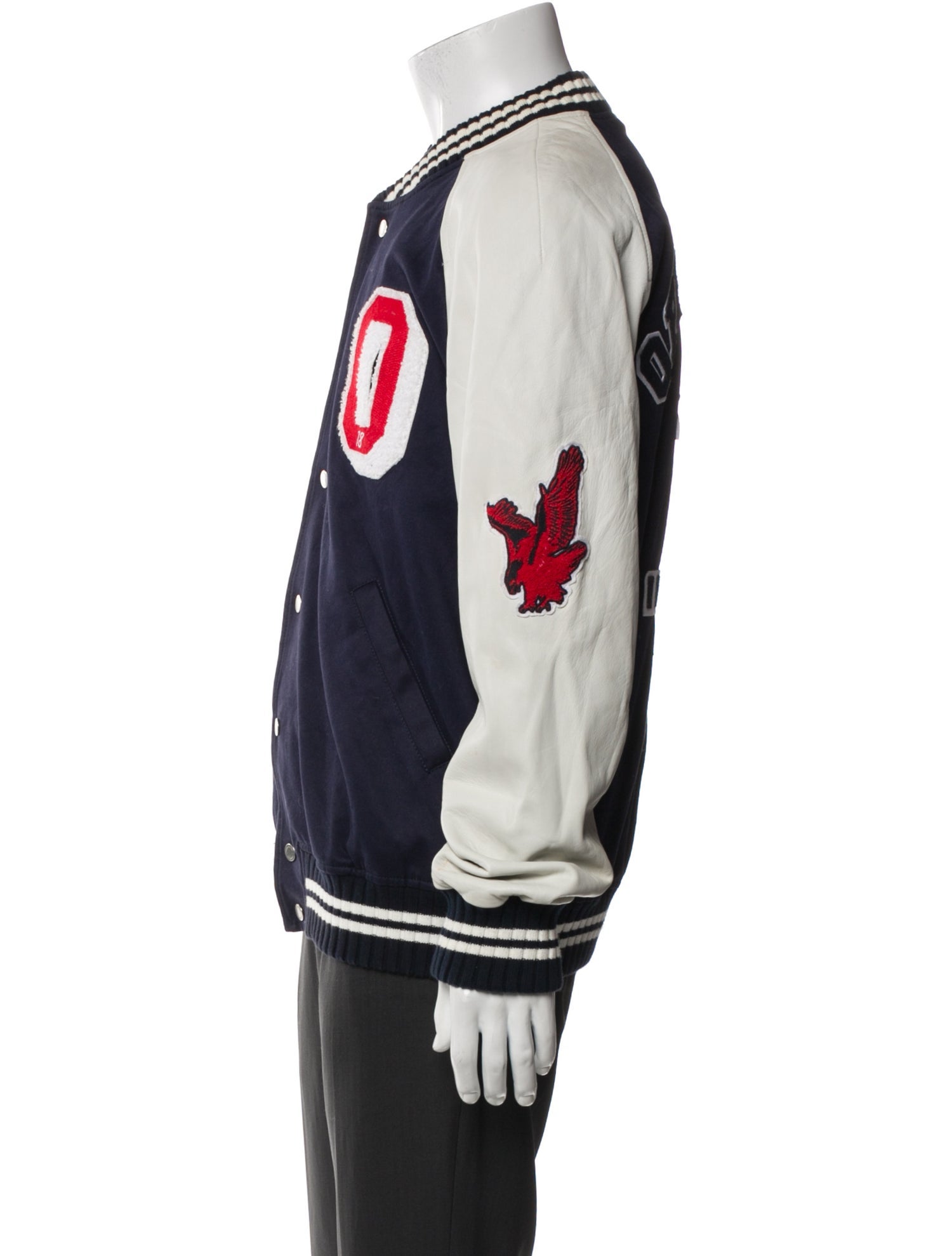 Off-White 2018 'Temp' Varsity Jacket Varsity Jacket