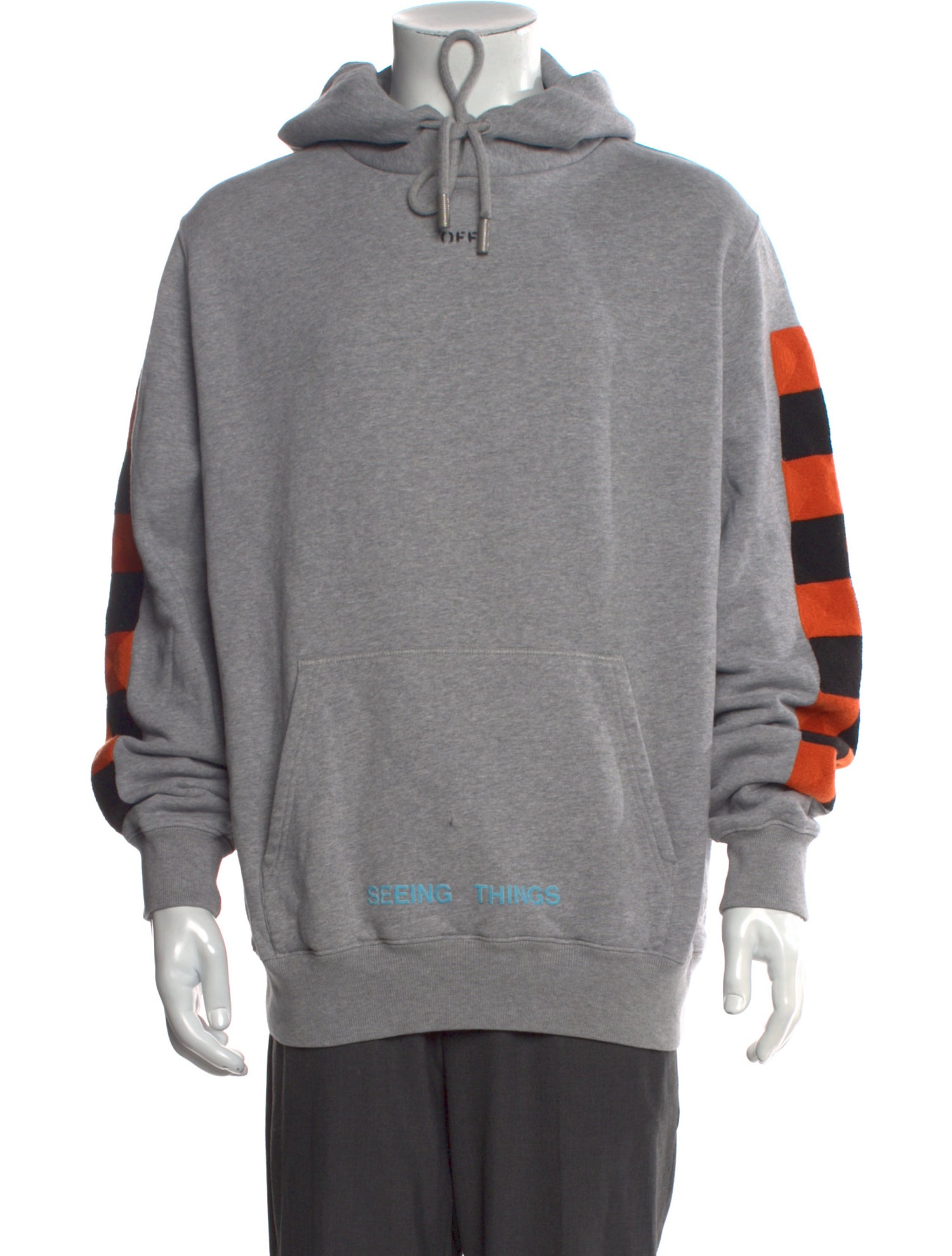 Off-White 2017 Striped Hoodie