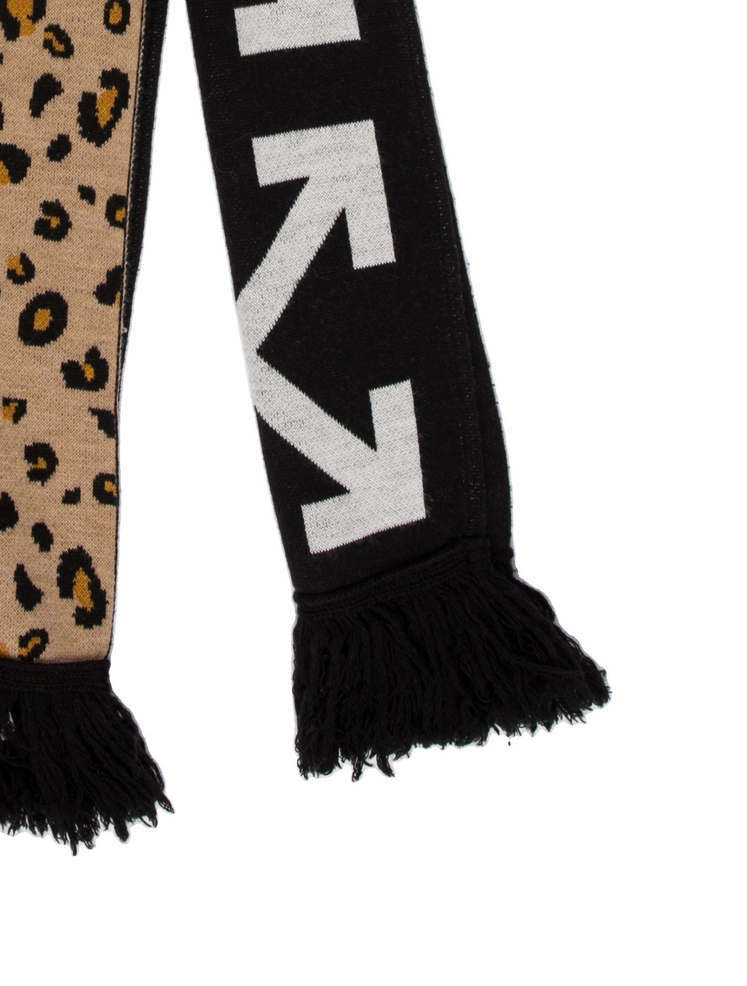 Off-White Acrylic 2018 Scarf
