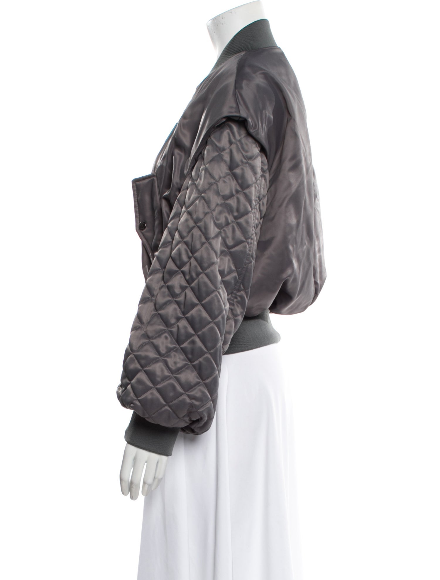 Off-White 2018 Logo Flight Bomber Jacket