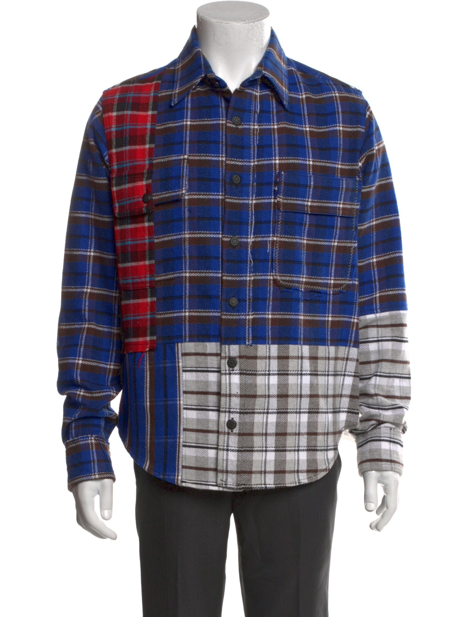 Off-White 2018 Plaid Print Shirt